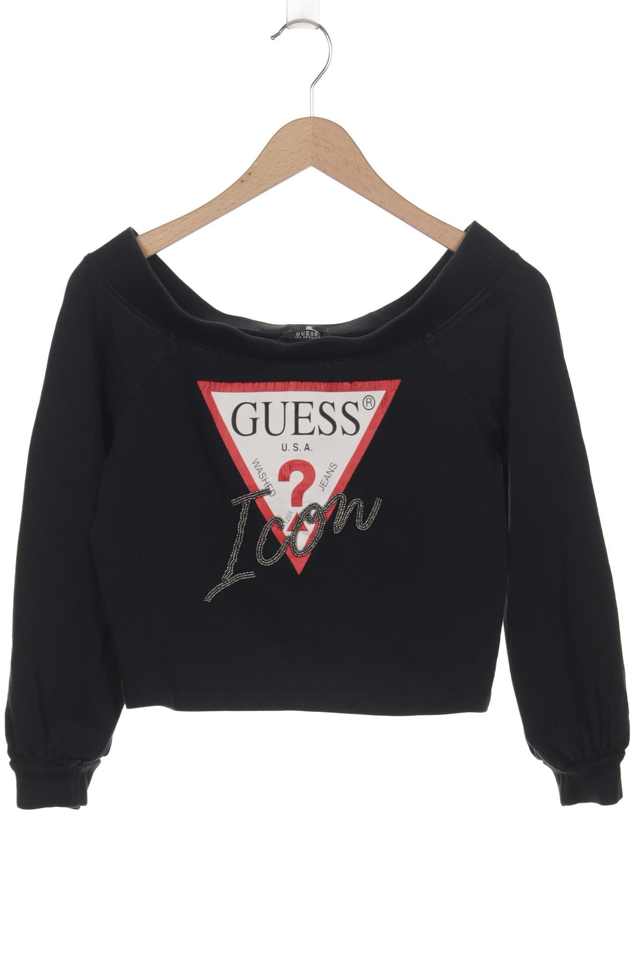 

Guess Damen Sweatshirt, schwarz, Gr. 38