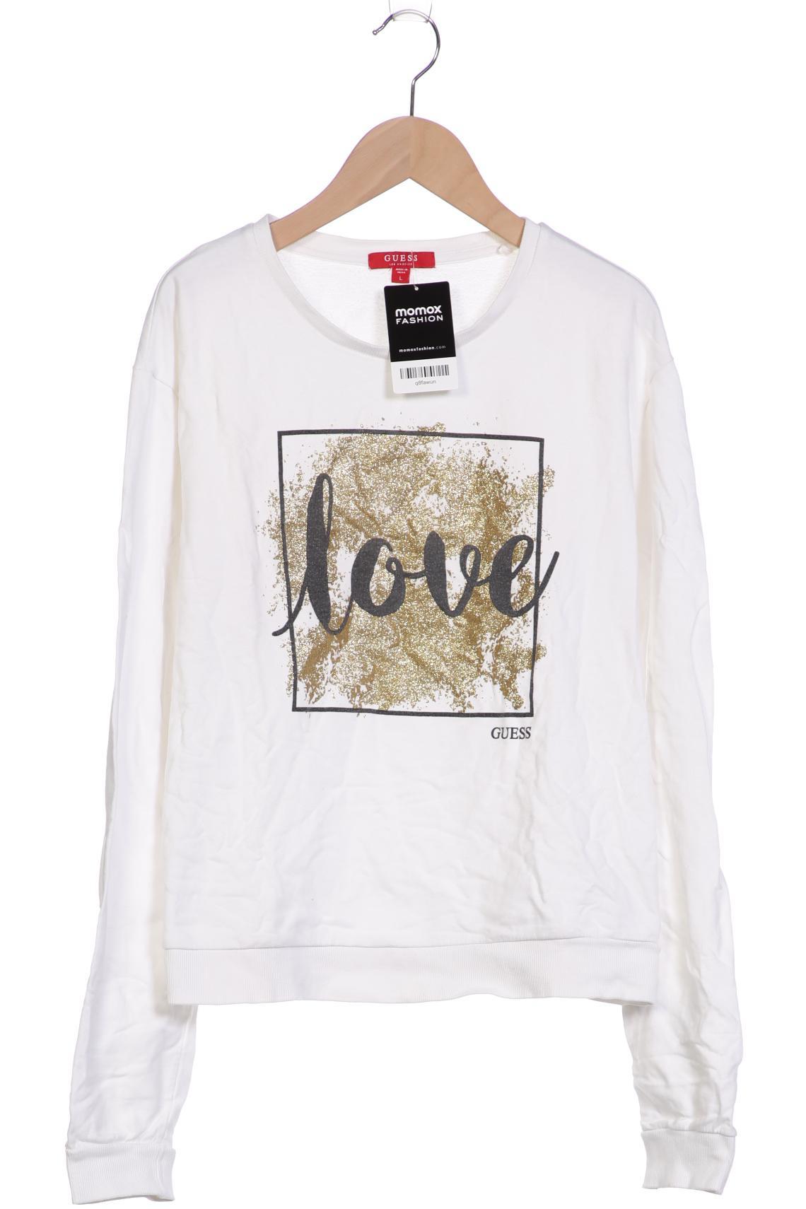 

GUESS Damen Sweatshirt, weiß