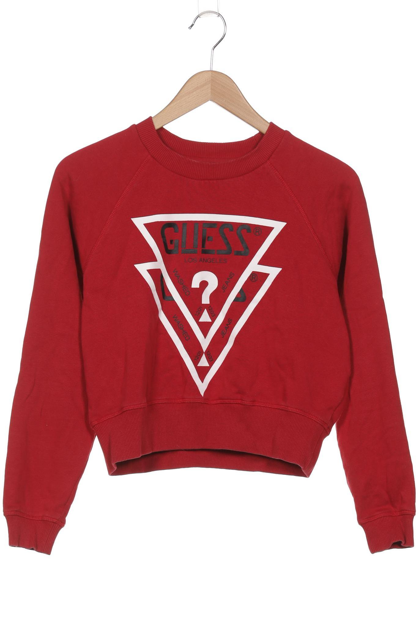 

Guess Damen Sweatshirt, rot, Gr. 34