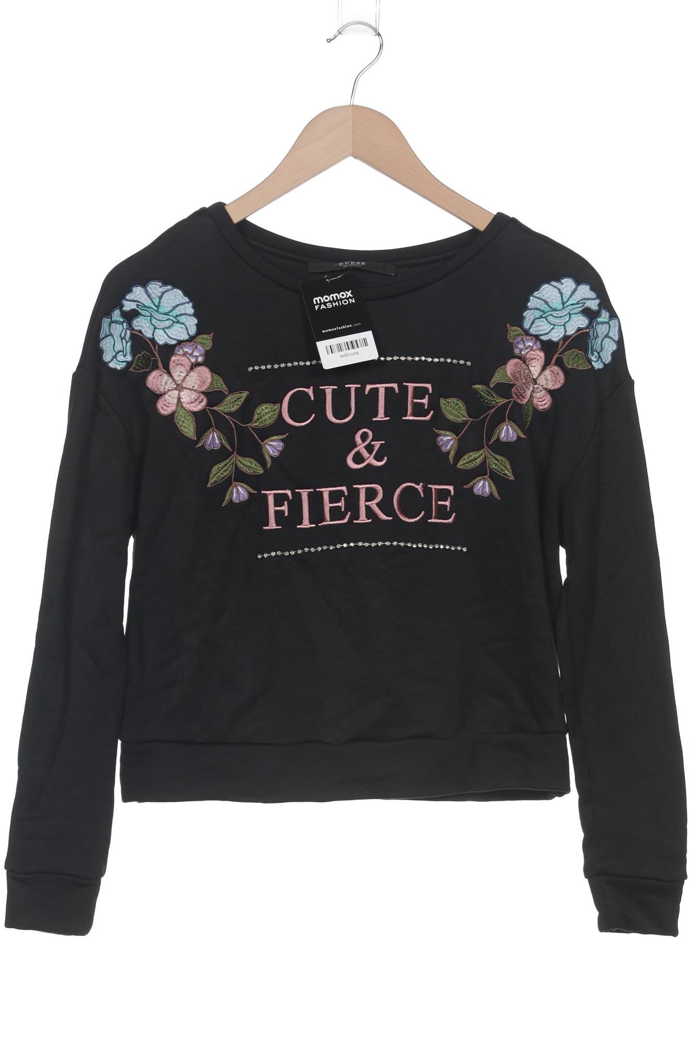 

Guess Damen Sweatshirt, schwarz, Gr. 34