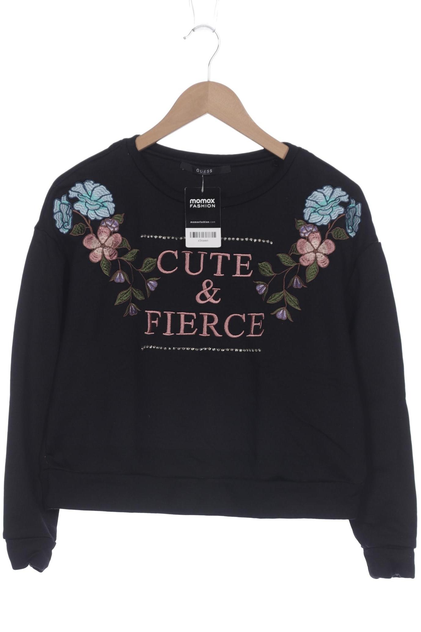 

Guess Damen Sweatshirt, schwarz, Gr. 36