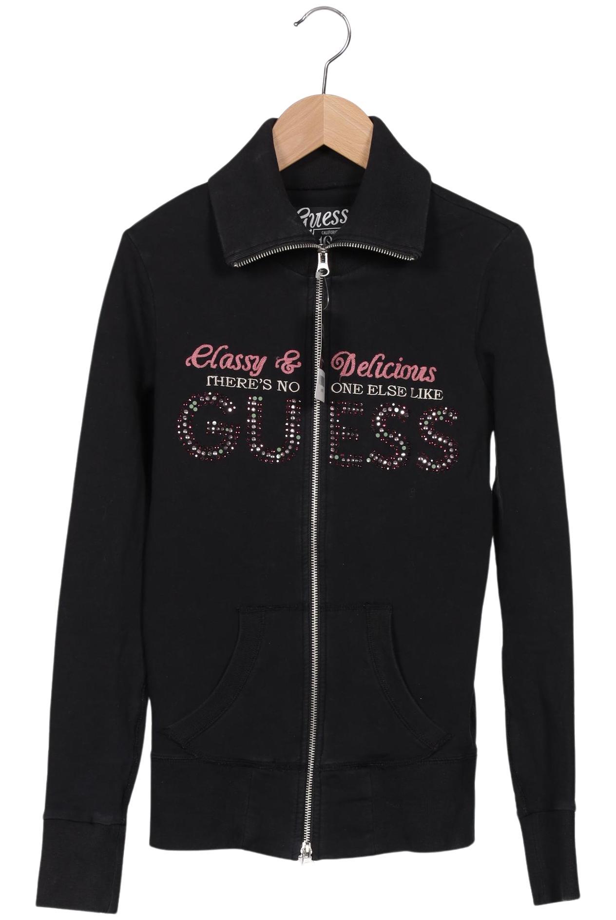 

Guess Damen Sweatshirt, schwarz, Gr. 34