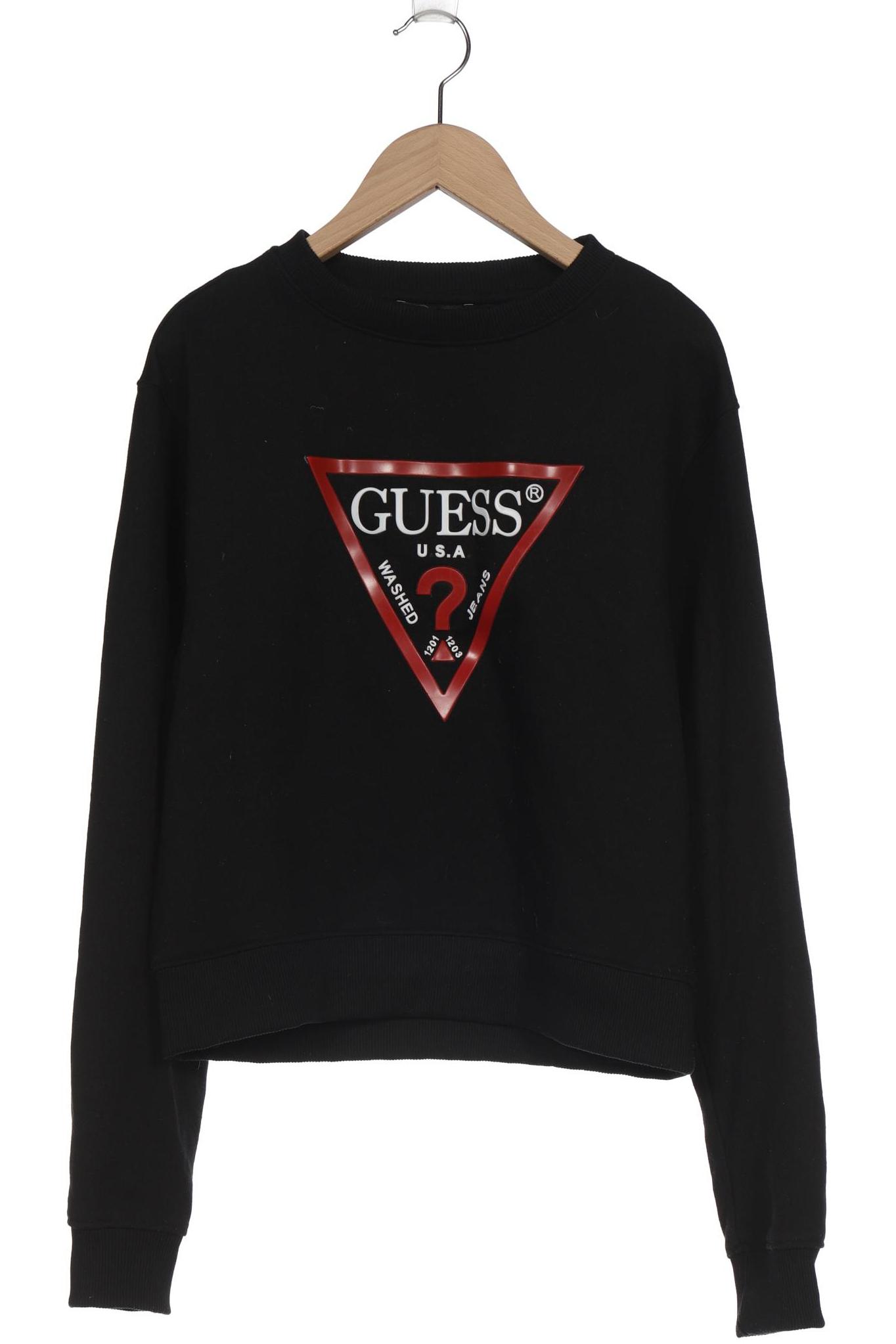 

Guess Damen Sweatshirt, schwarz, Gr. 38