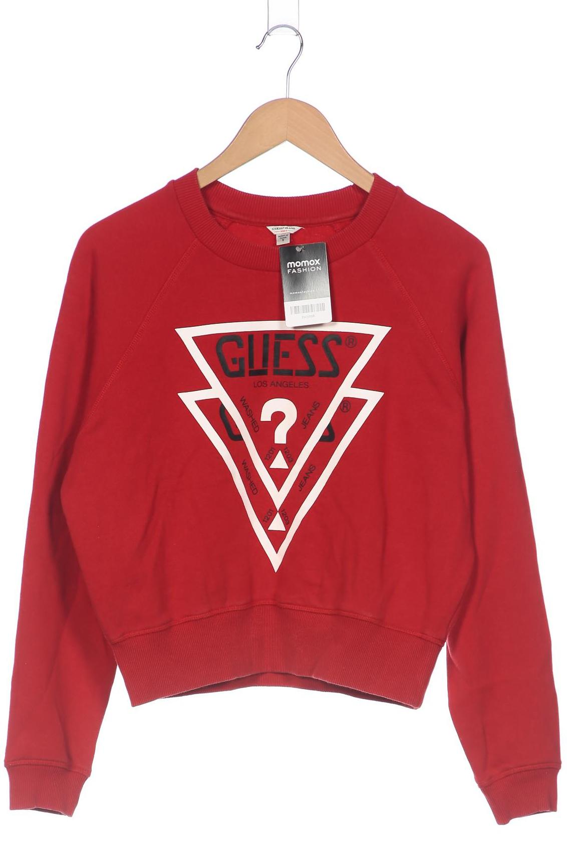

Guess Damen Sweatshirt, rot, Gr. 36