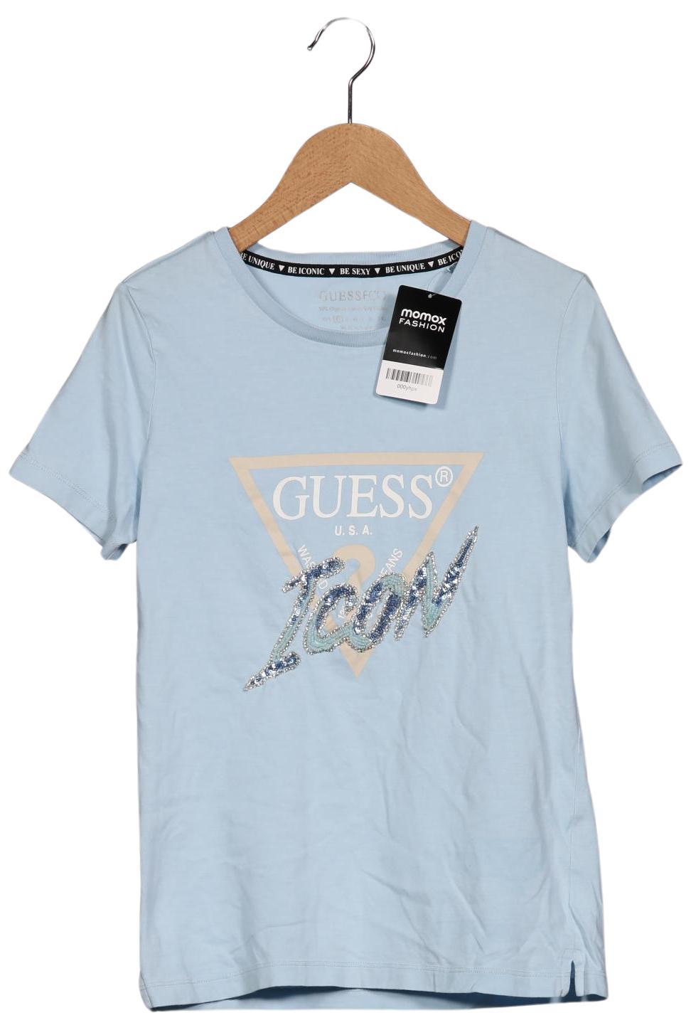 

Guess Damen T-Shirt, hellblau, Gr. 34