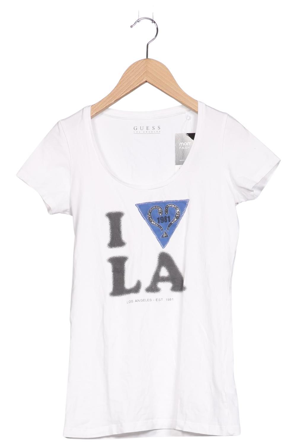 

Guess Damen T-Shirt, weiß, Gr. 36