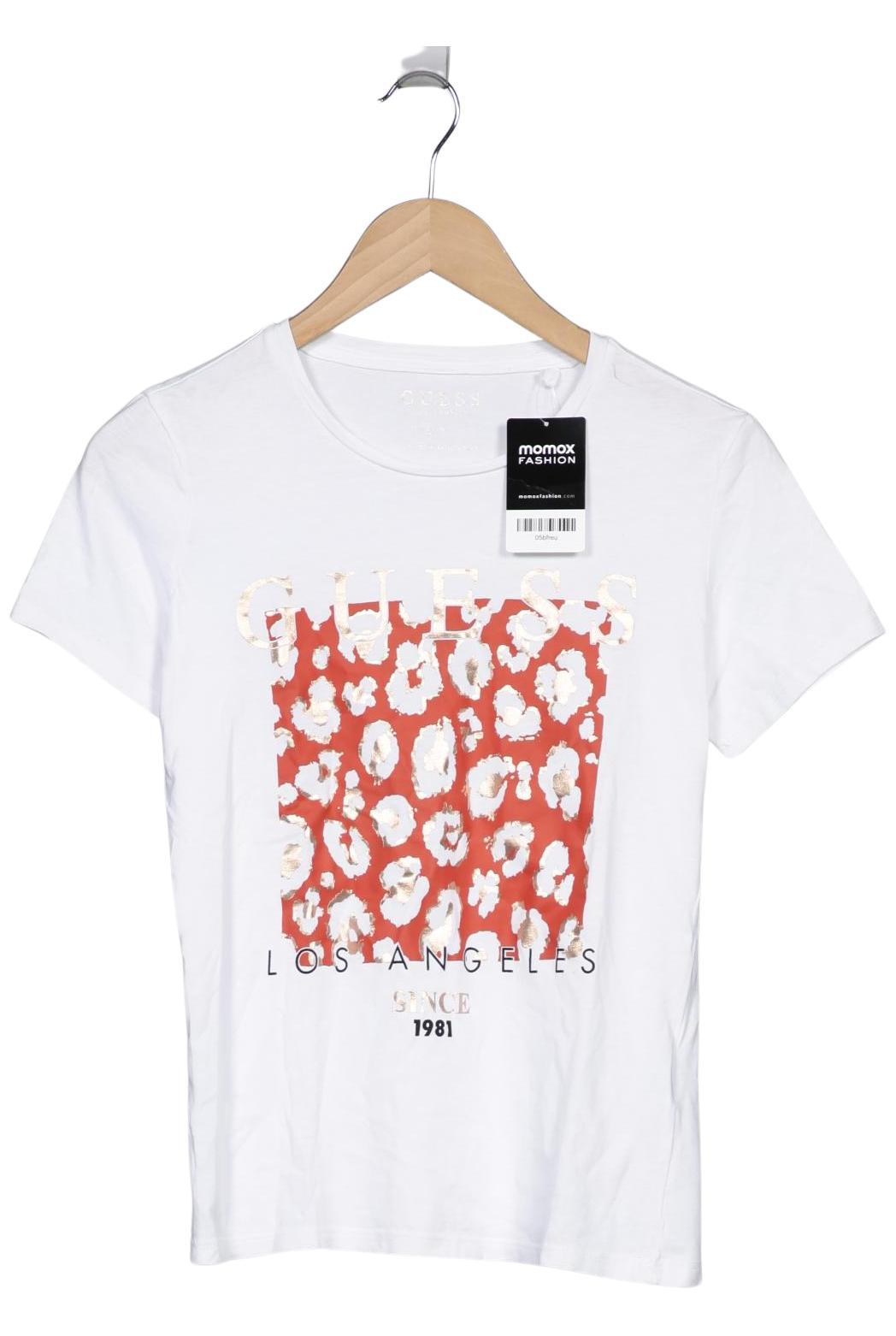 

Guess Damen T-Shirt, weiß, Gr. 36