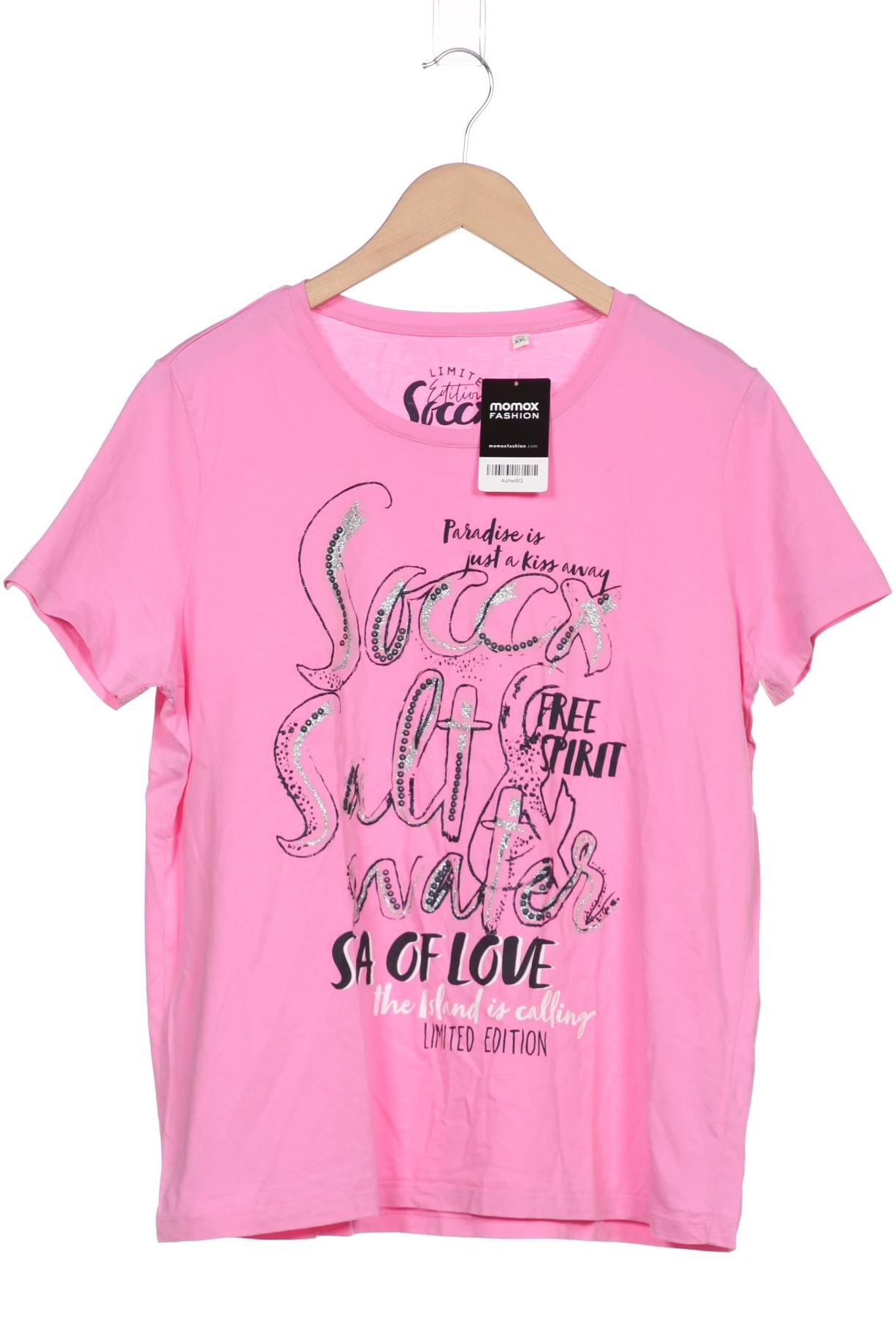 

Guess Damen T-Shirt, pink, Gr. 36