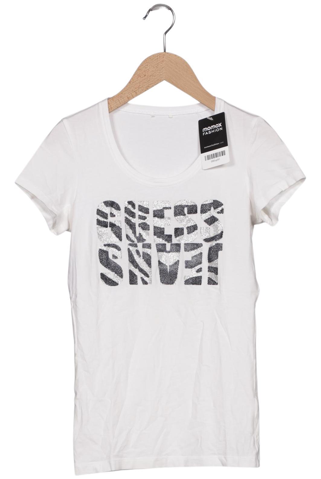 

Guess Damen T-Shirt, weiß, Gr. 32