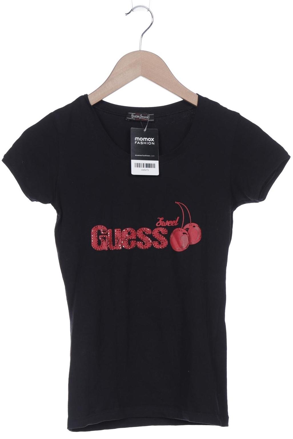 

Guess Damen T-Shirt, schwarz, Gr. 36