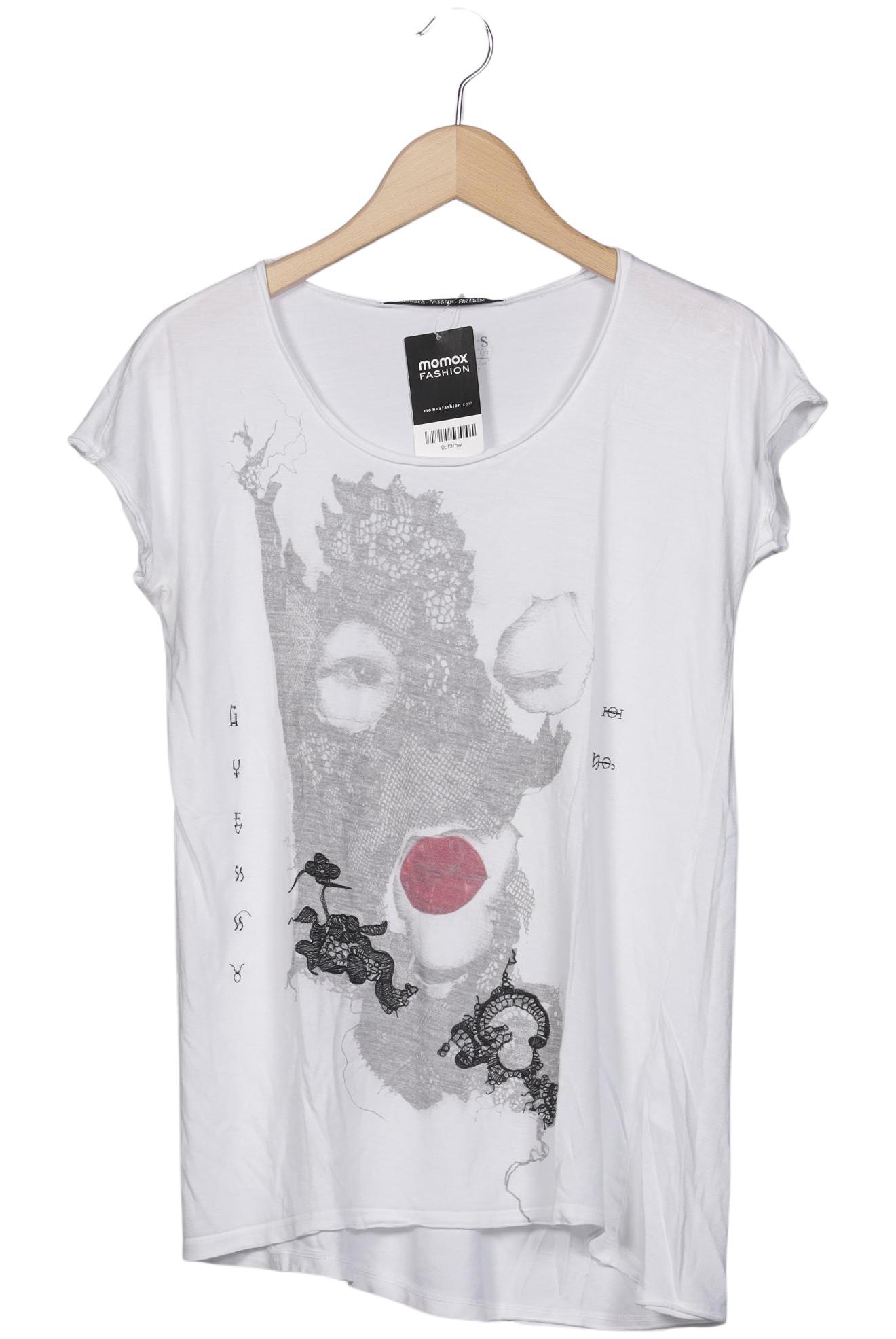 

Guess Damen T-Shirt, weiß, Gr. 36