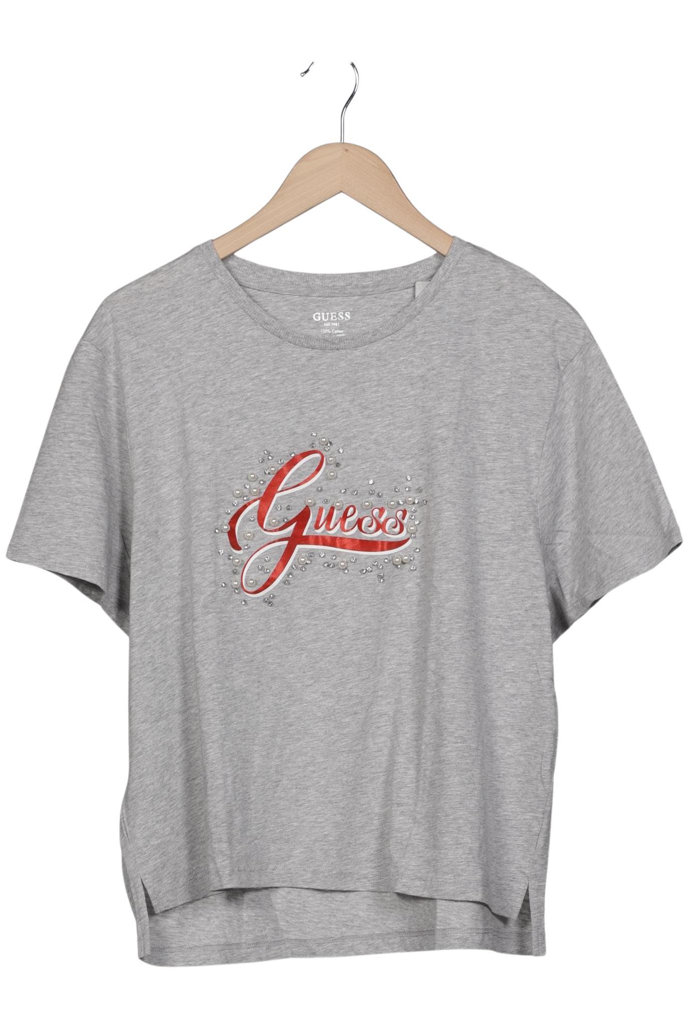 

Guess Damen T-Shirt, grau, Gr. 44