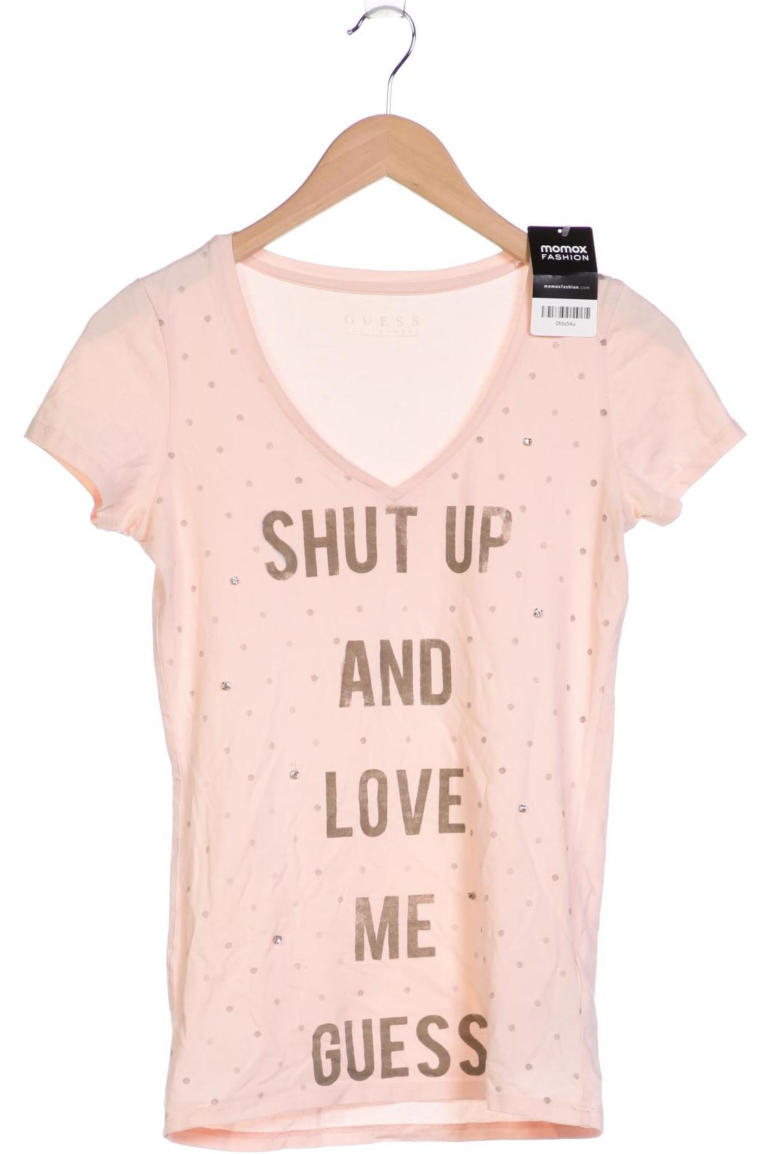 

Guess Damen T-Shirt, pink, Gr. 38