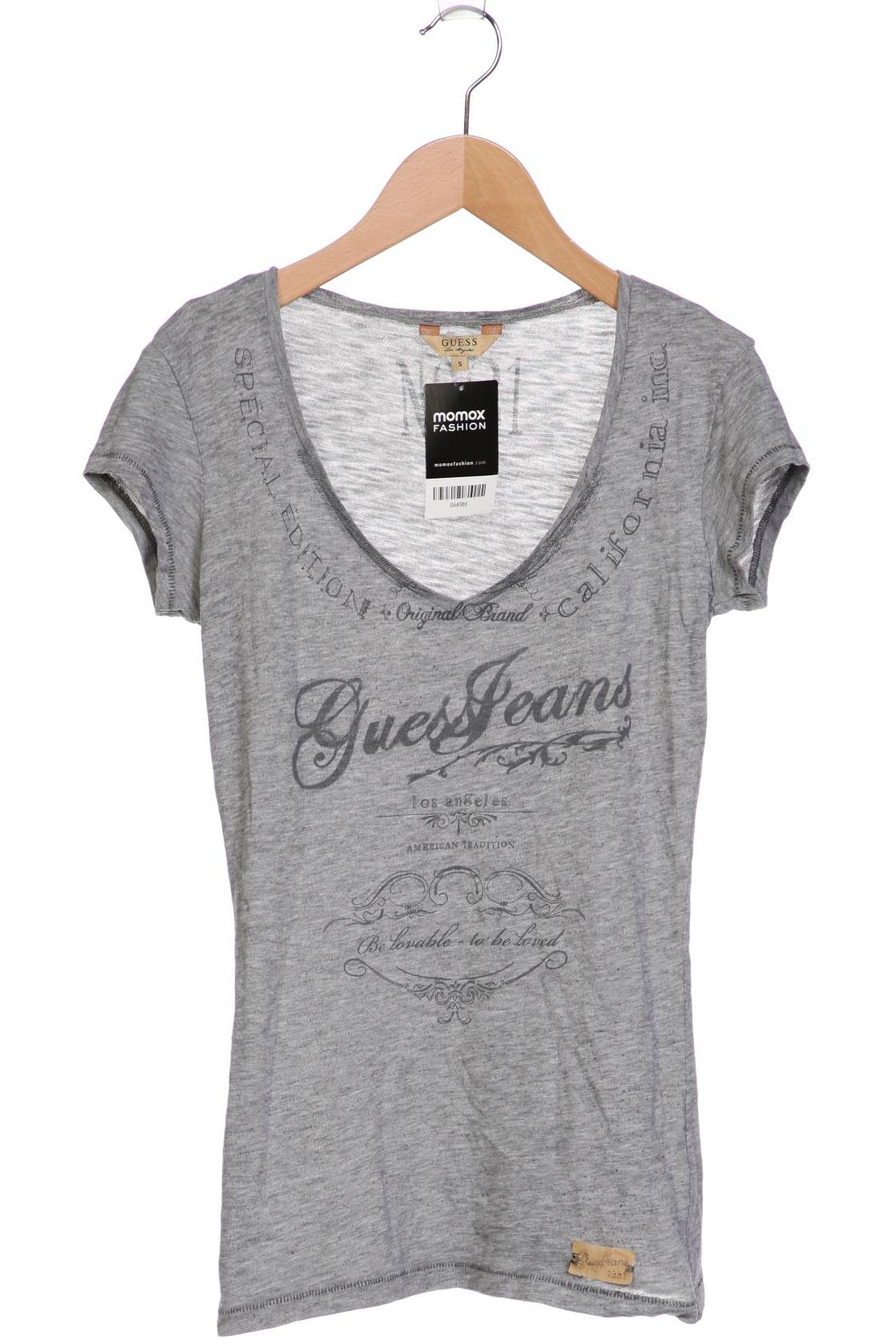 

Guess Damen T-Shirt, grau, Gr. 36