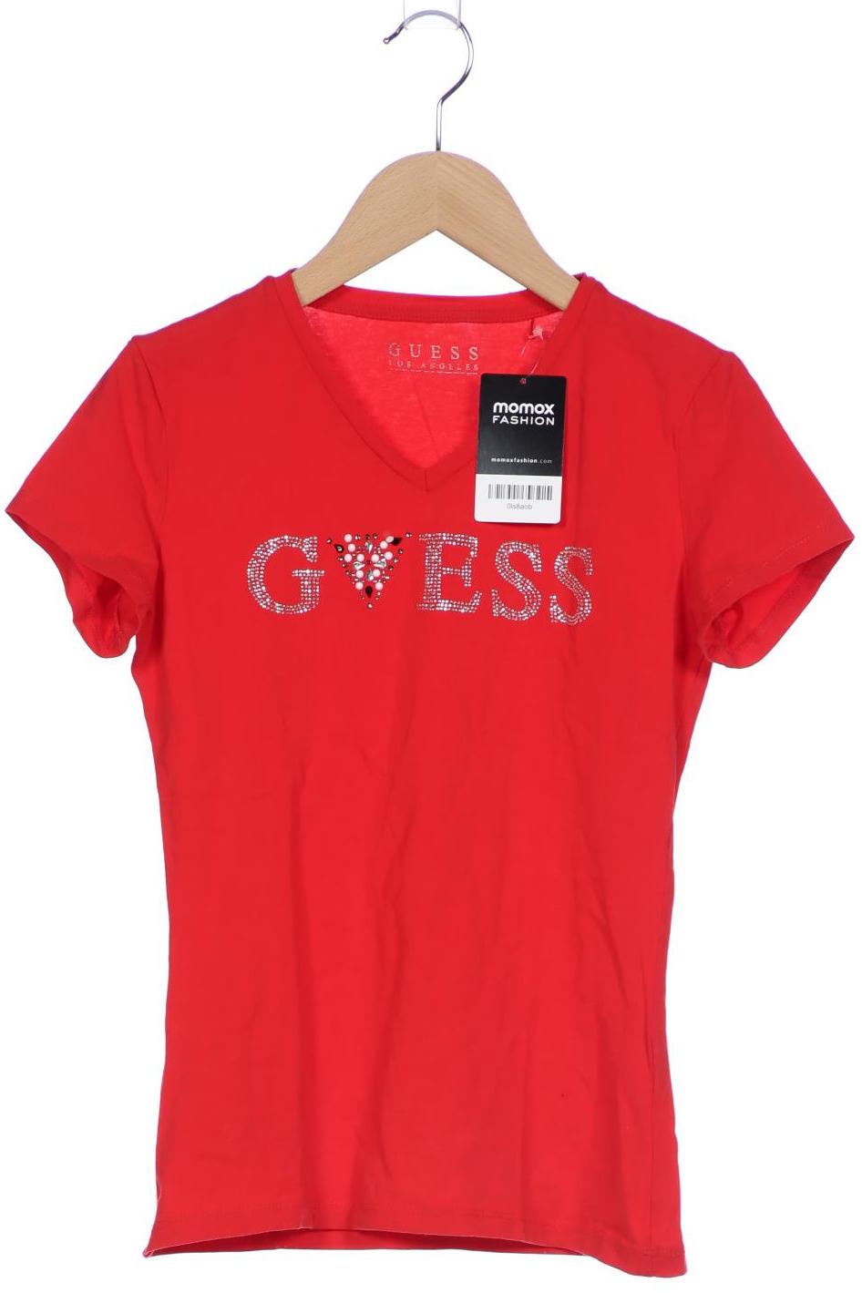 

Guess Damen T-Shirt, rot, Gr. 36