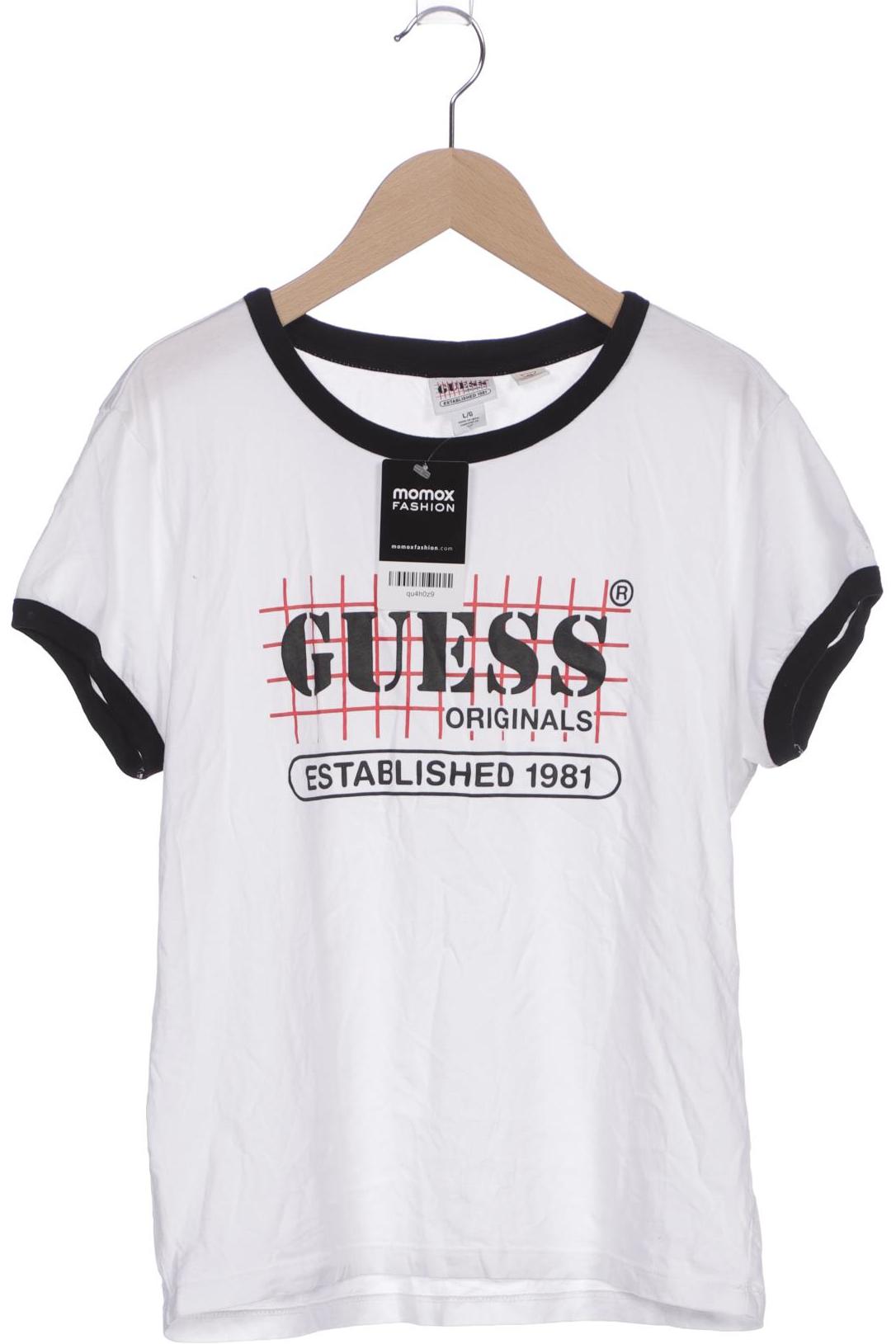 

Guess Damen T-Shirt, weiß, Gr. 42