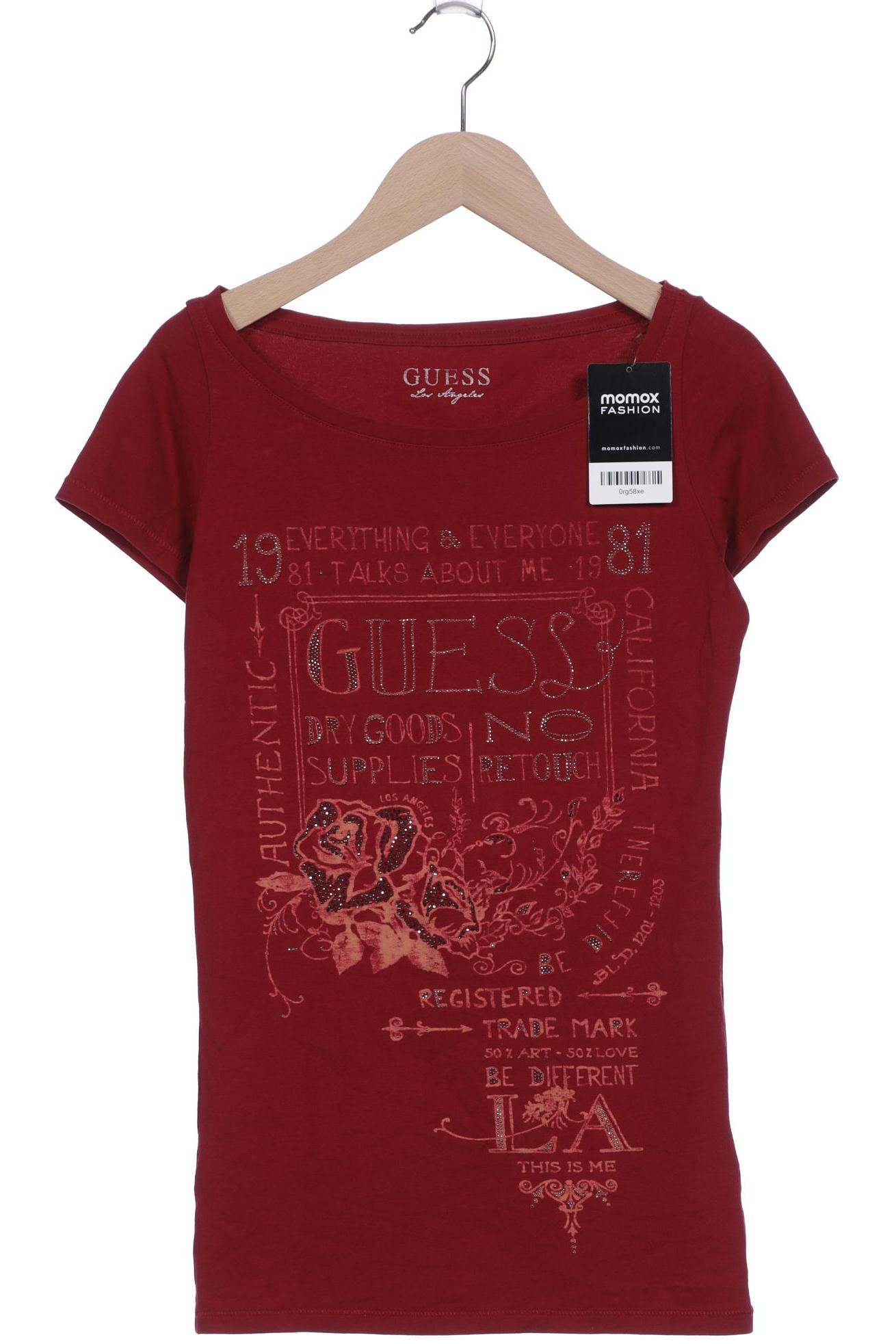 

GUESS Damen T-Shirt, bordeaux