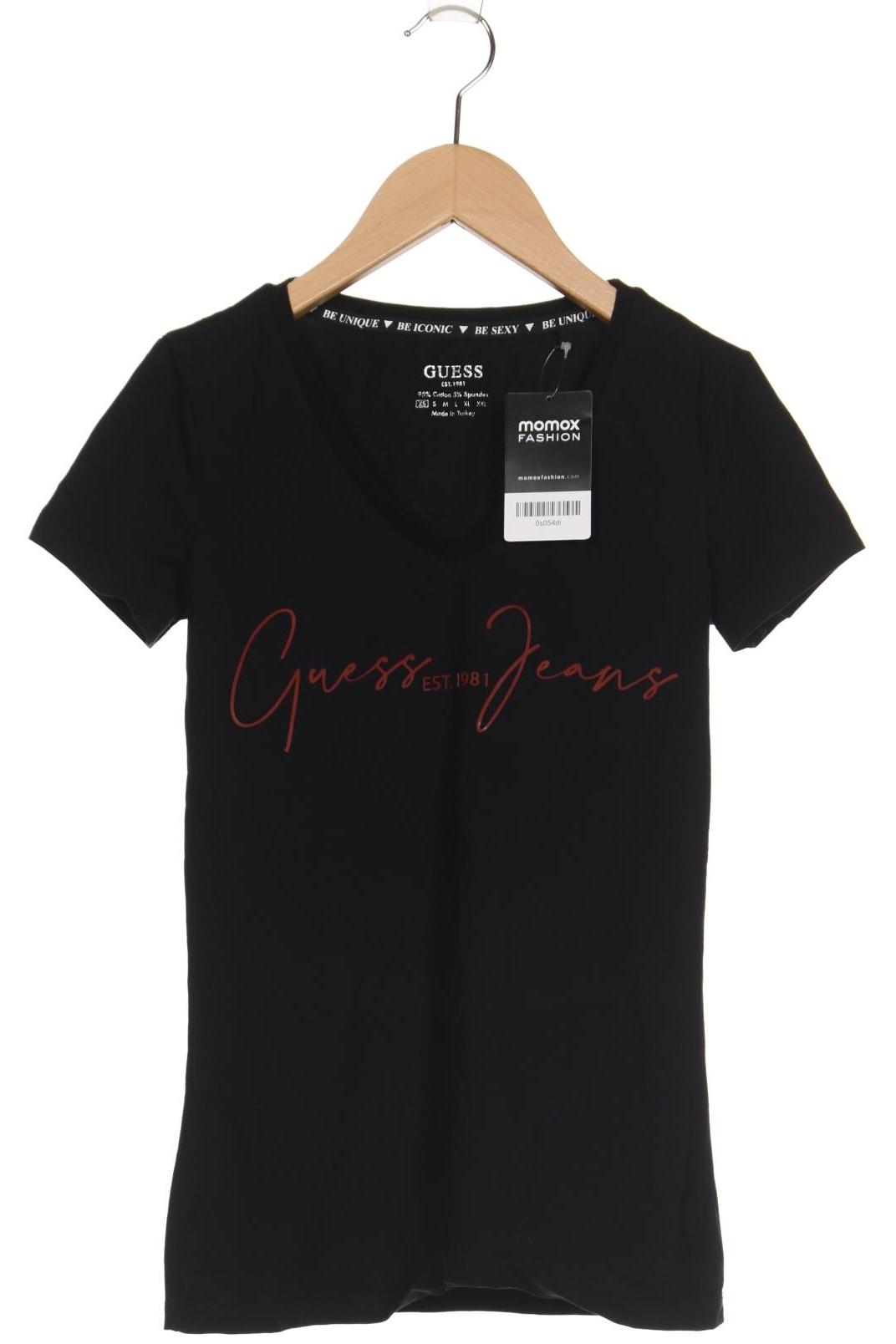 

Guess Damen T-Shirt, schwarz, Gr. 34