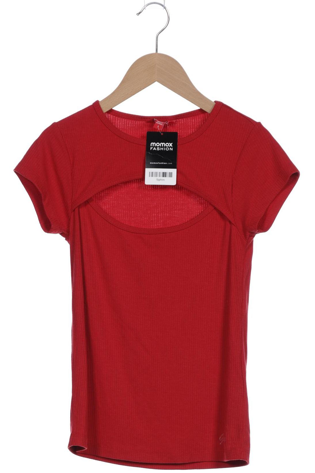 

Guess Damen T-Shirt, rot, Gr. 36