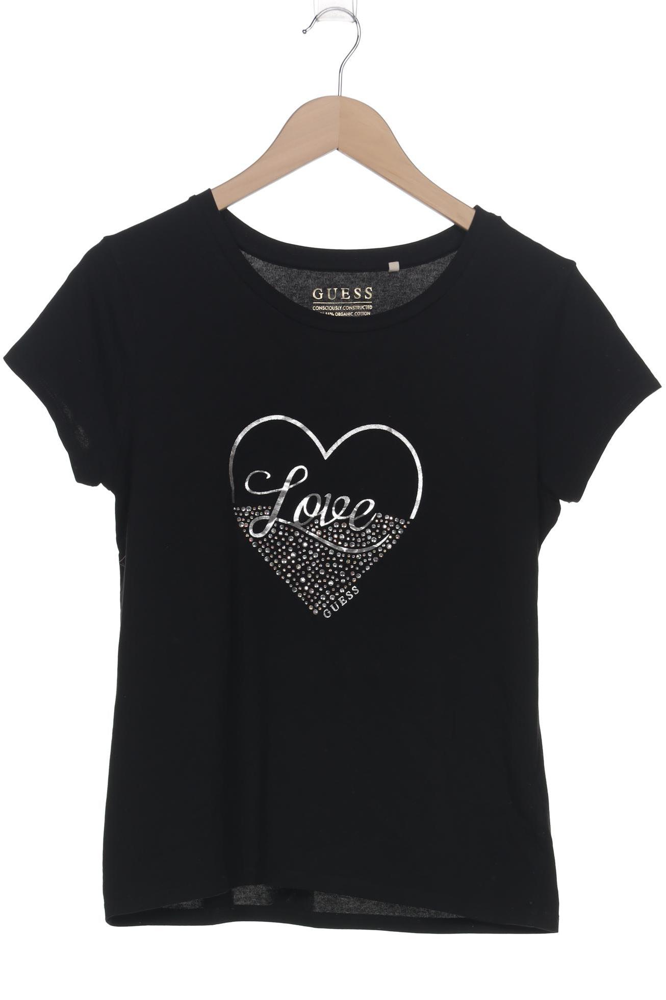 

Guess Damen T-Shirt, schwarz, Gr. 42