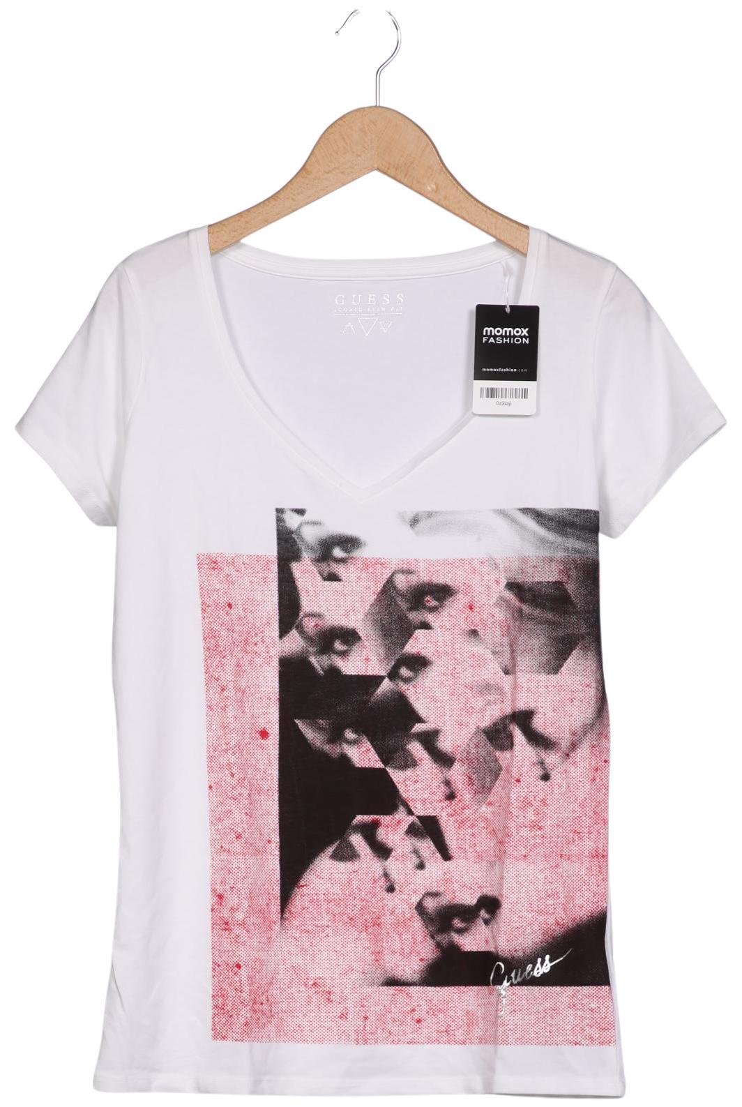 

Guess Damen T-Shirt, weiß, Gr. 46