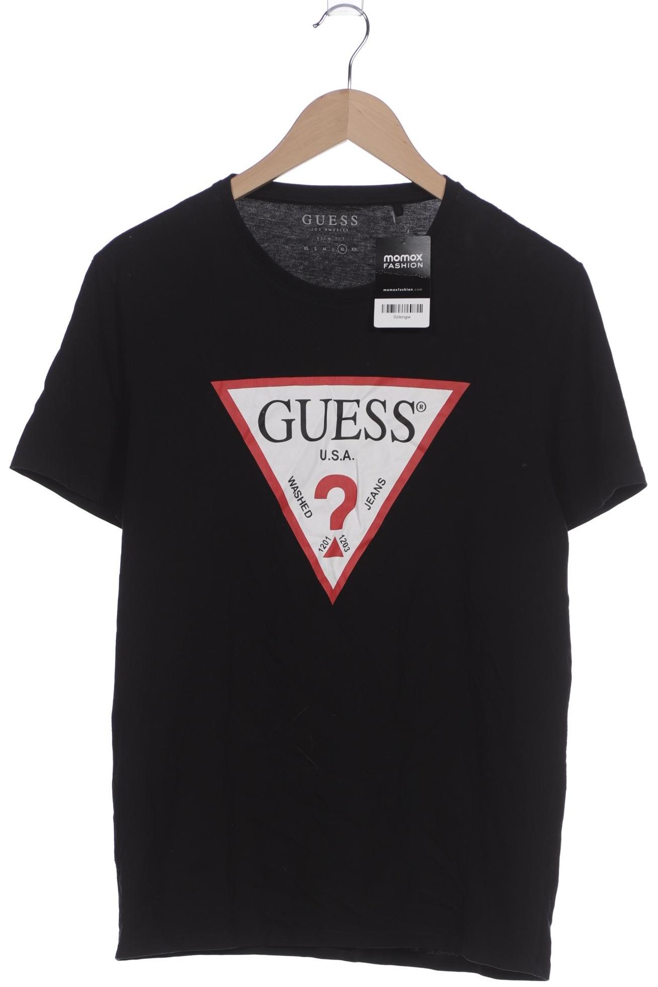 

Guess Damen T-Shirt, schwarz, Gr. 44