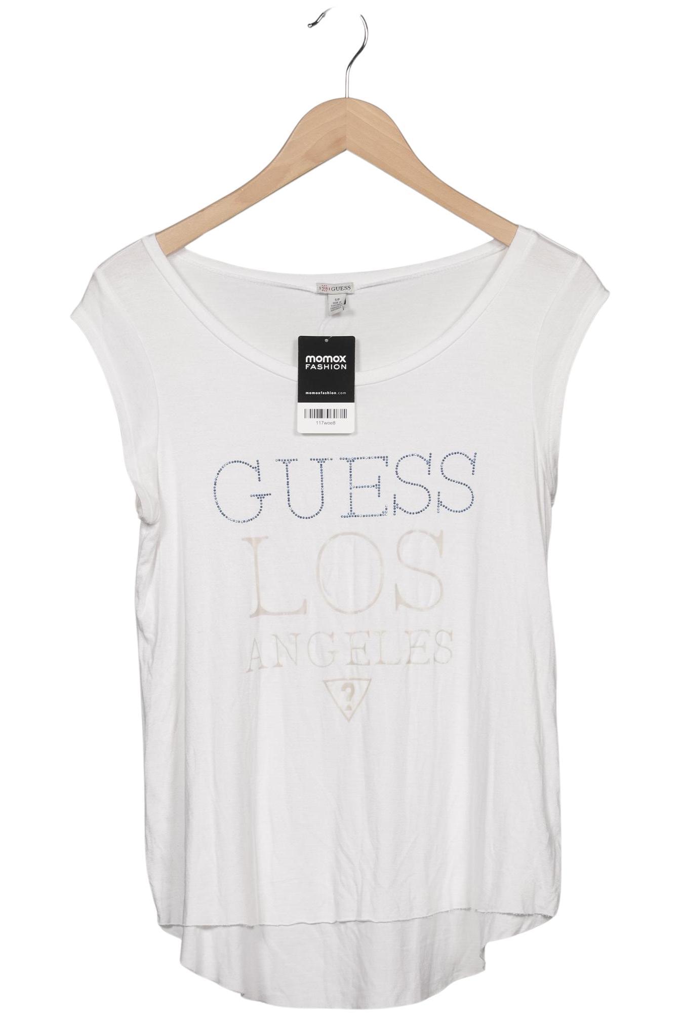 

Guess Damen T-Shirt, weiß, Gr. 36