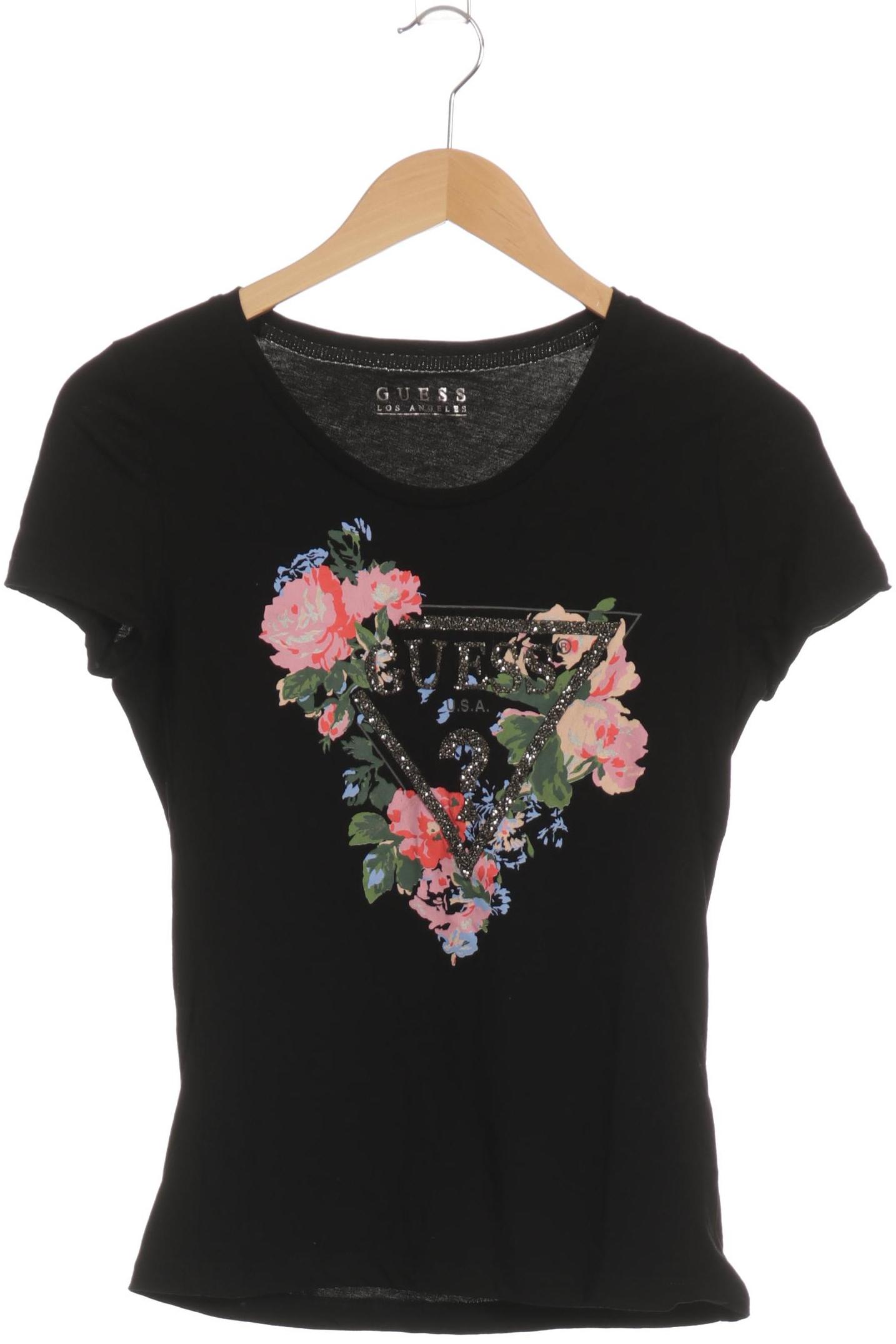 

Guess Damen T-Shirt, schwarz, Gr. 36