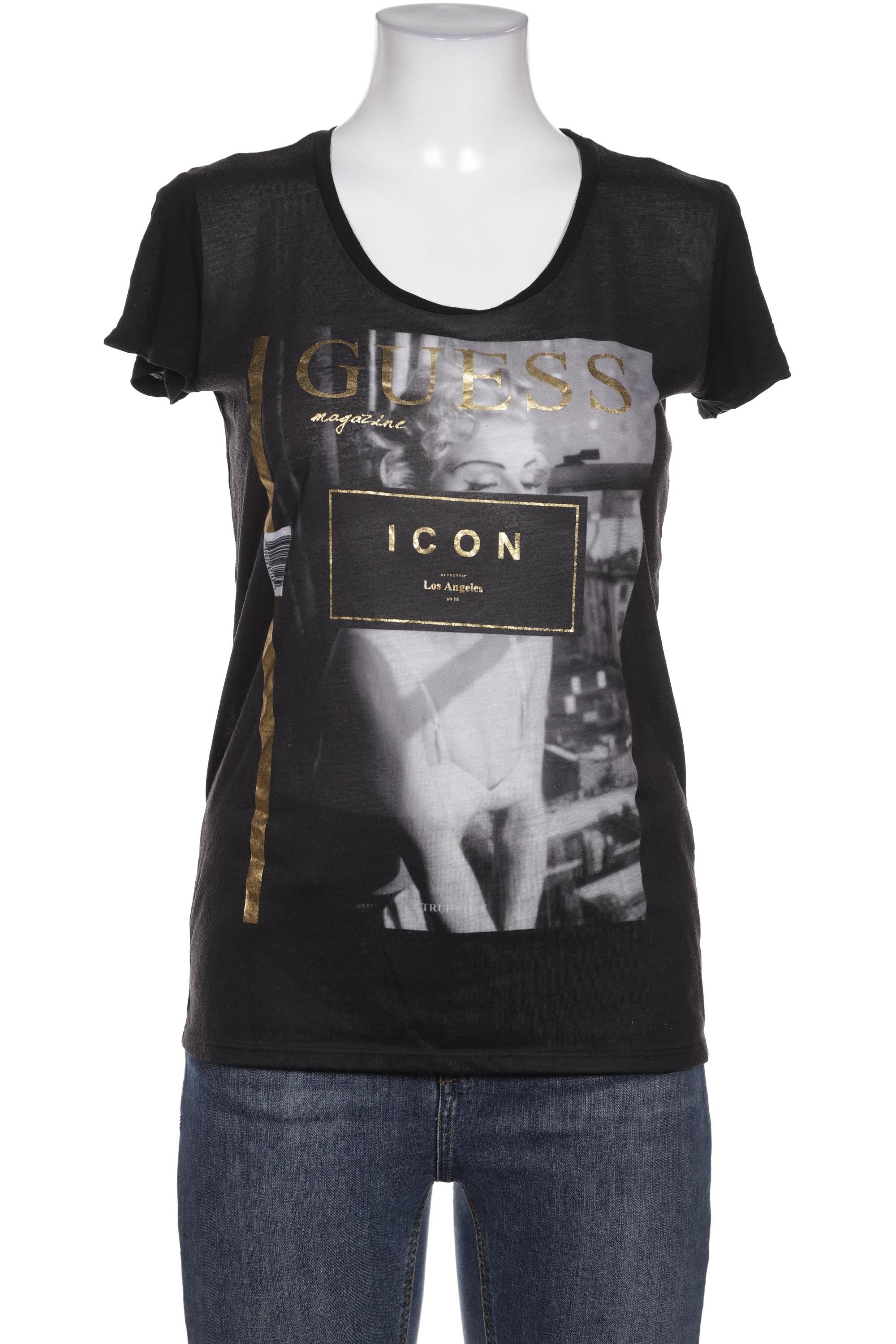 

GUESS Damen T-Shirt, schwarz