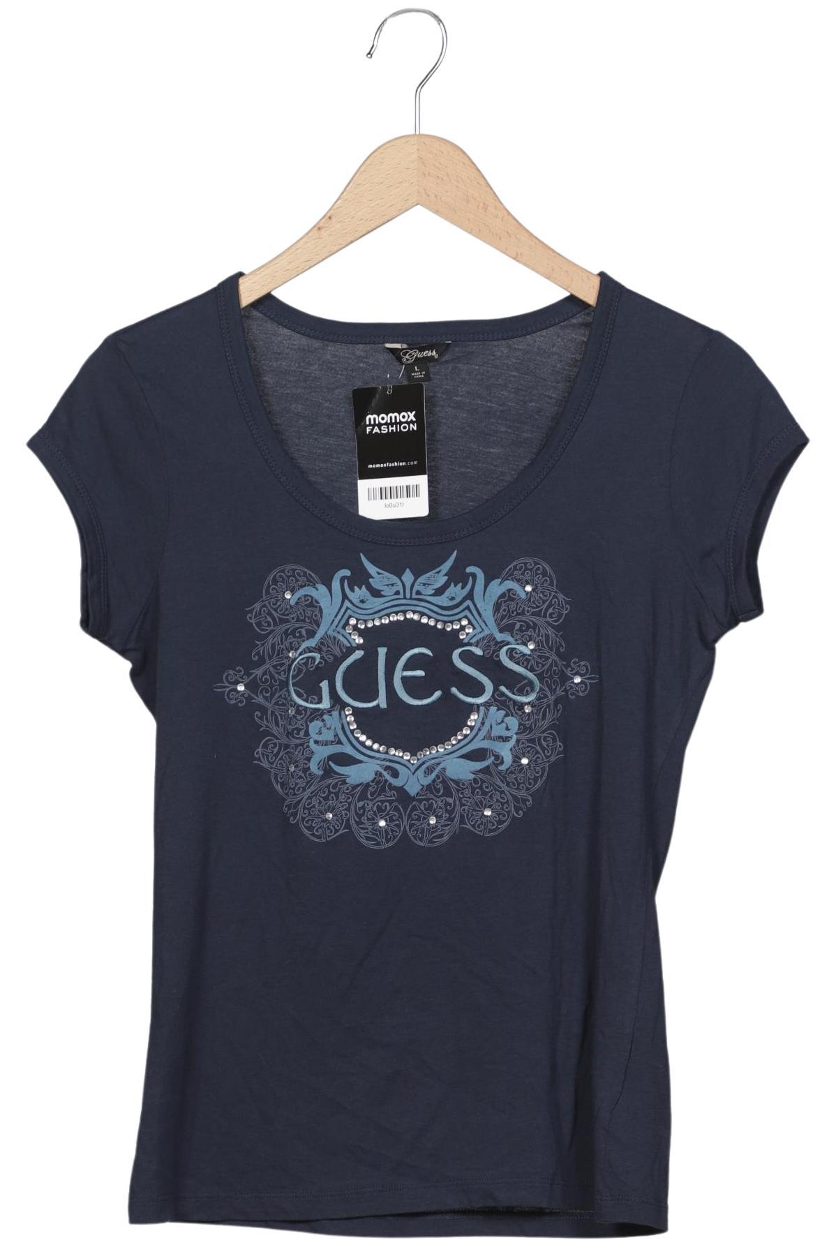 

Guess Damen T-Shirt, marineblau, Gr. 42