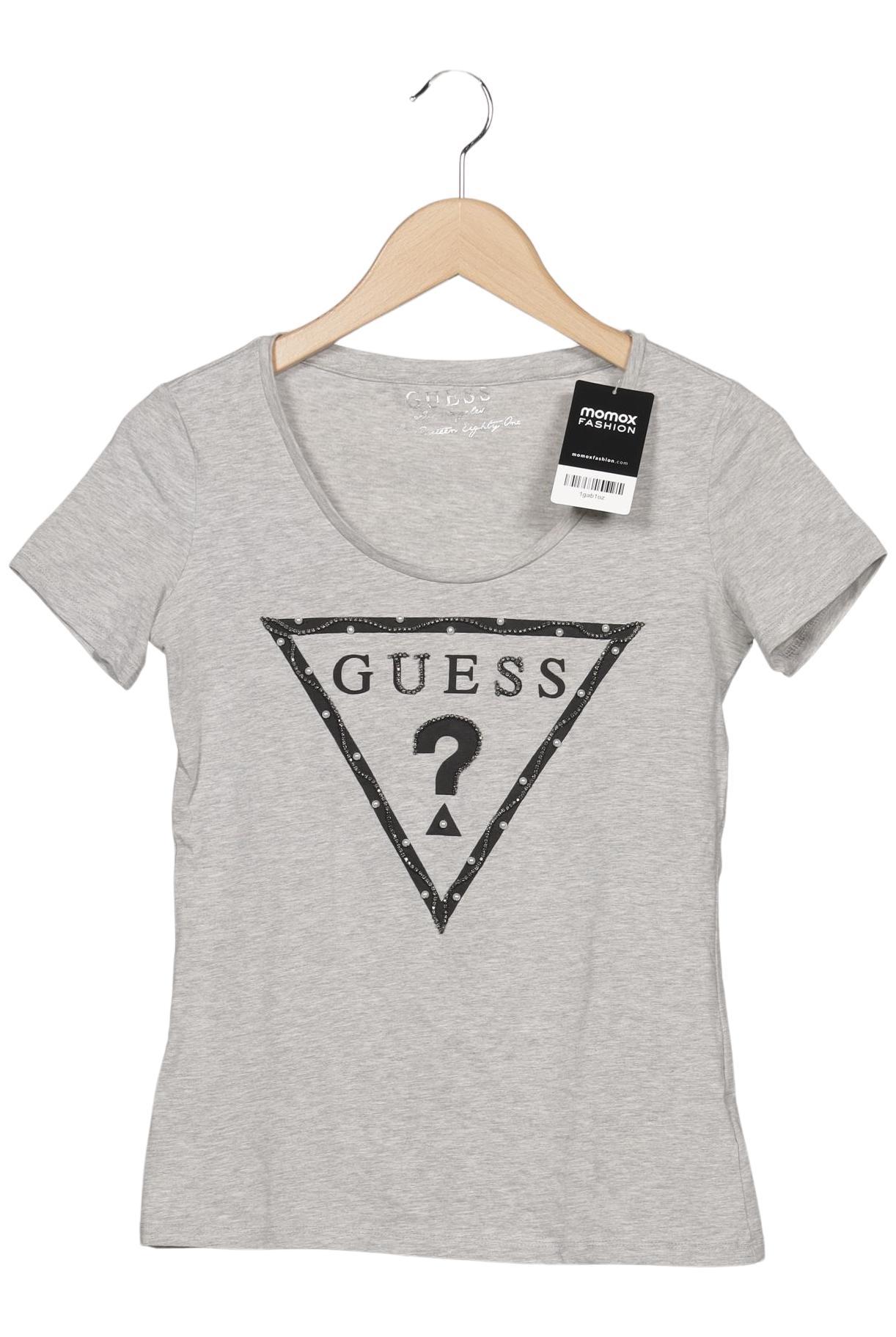 

Guess Damen T-Shirt, grau, Gr. 34