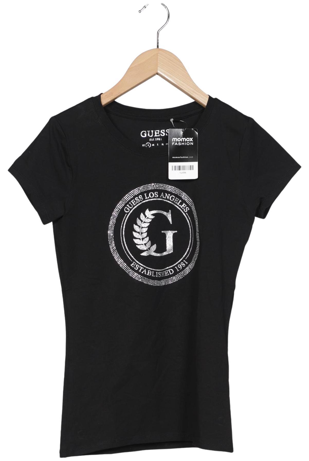 

Guess Damen T-Shirt, schwarz, Gr. 36