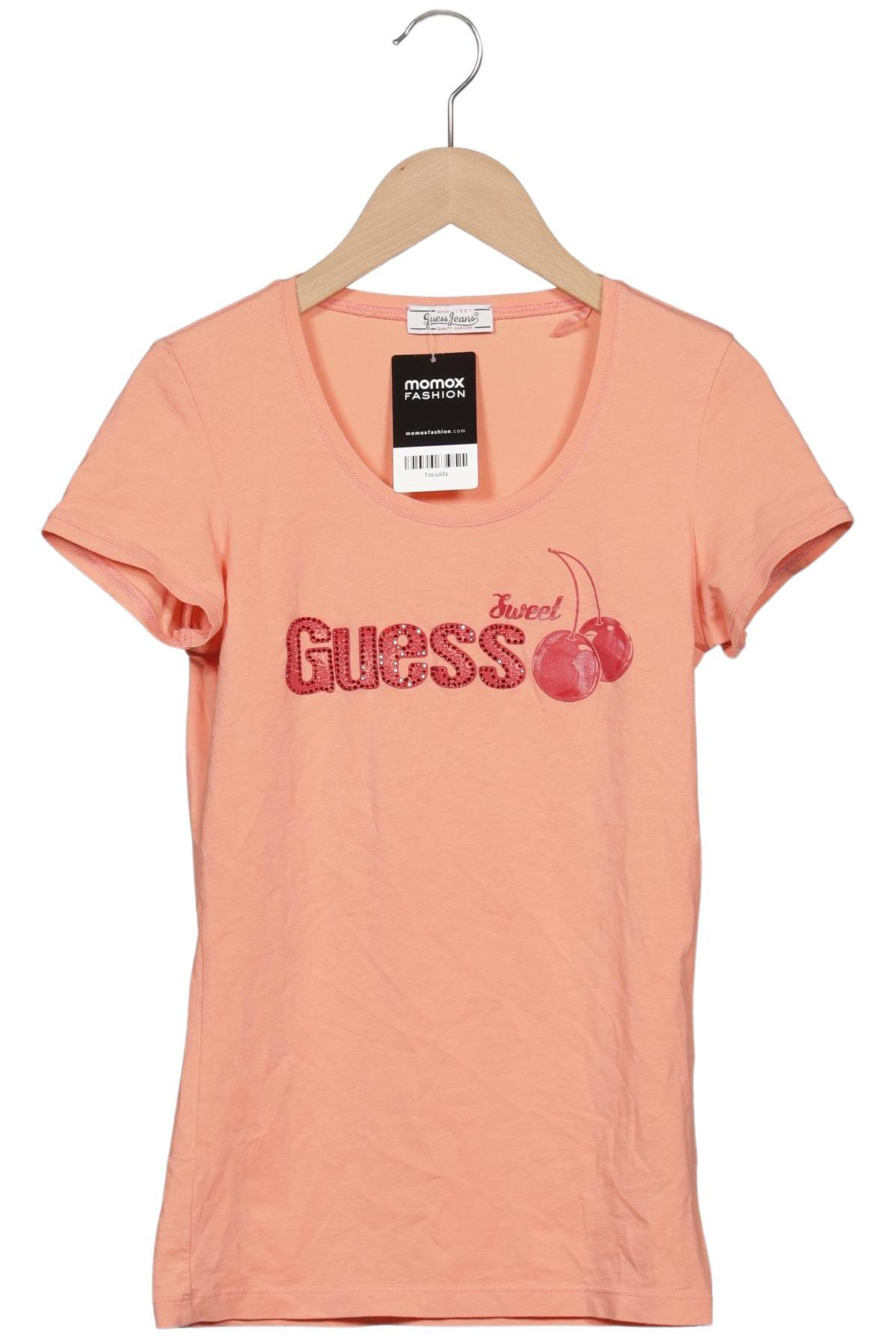 

Guess Damen T-Shirt, orange, Gr. 38