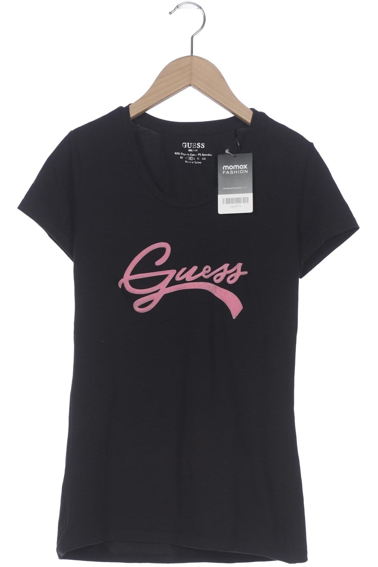 

Guess Damen T-Shirt, schwarz, Gr. 38