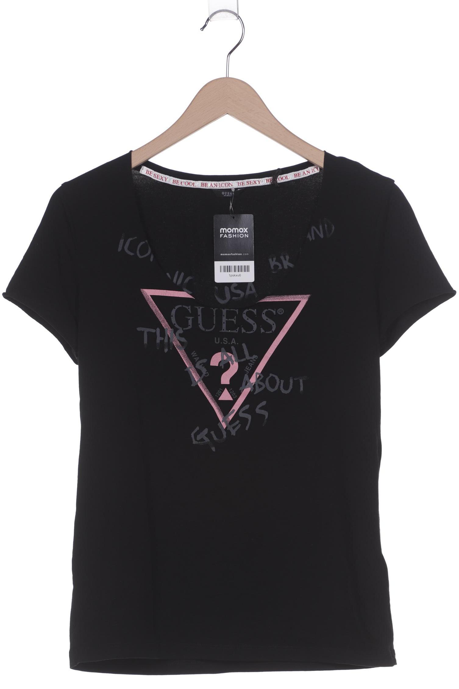 

Guess Damen T-Shirt, schwarz, Gr. 44