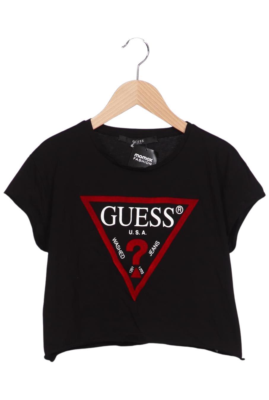 

Guess Damen T-Shirt, schwarz, Gr. 38