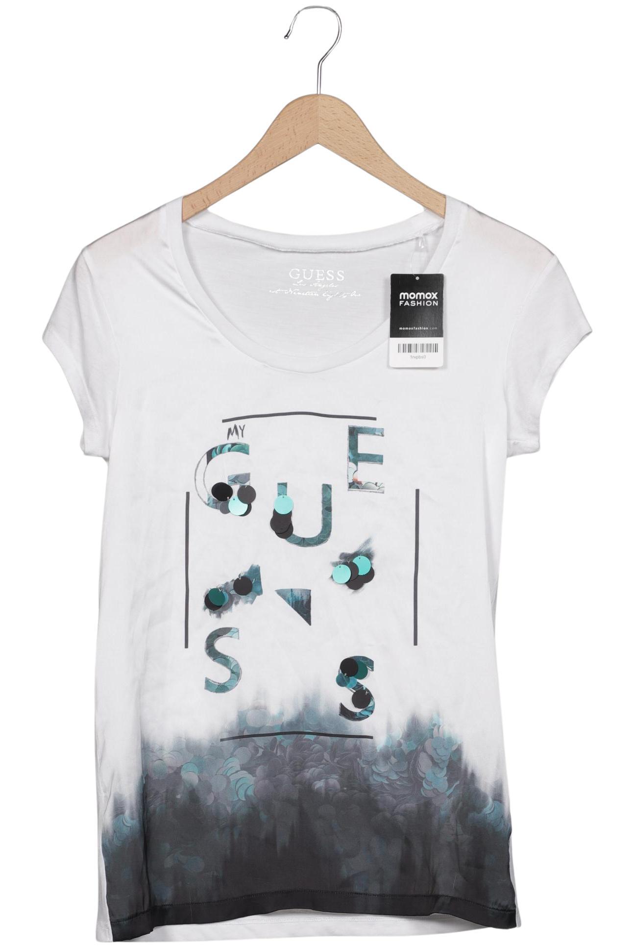 

Guess Damen T-Shirt, weiß, Gr. 34
