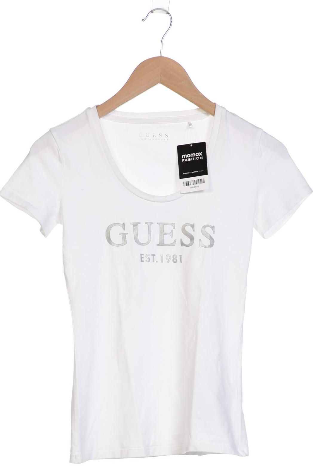 

Guess Damen T-Shirt, weiß, Gr. 36