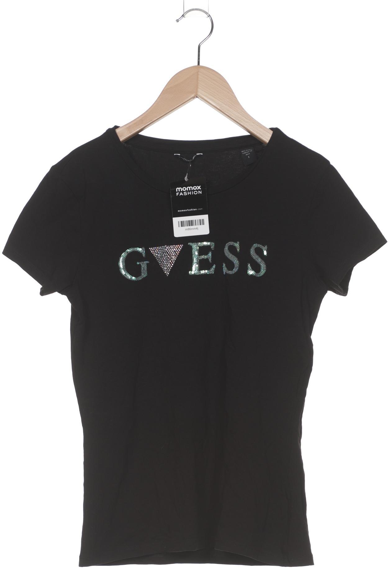 

Guess Damen T-Shirt, schwarz, Gr. 36
