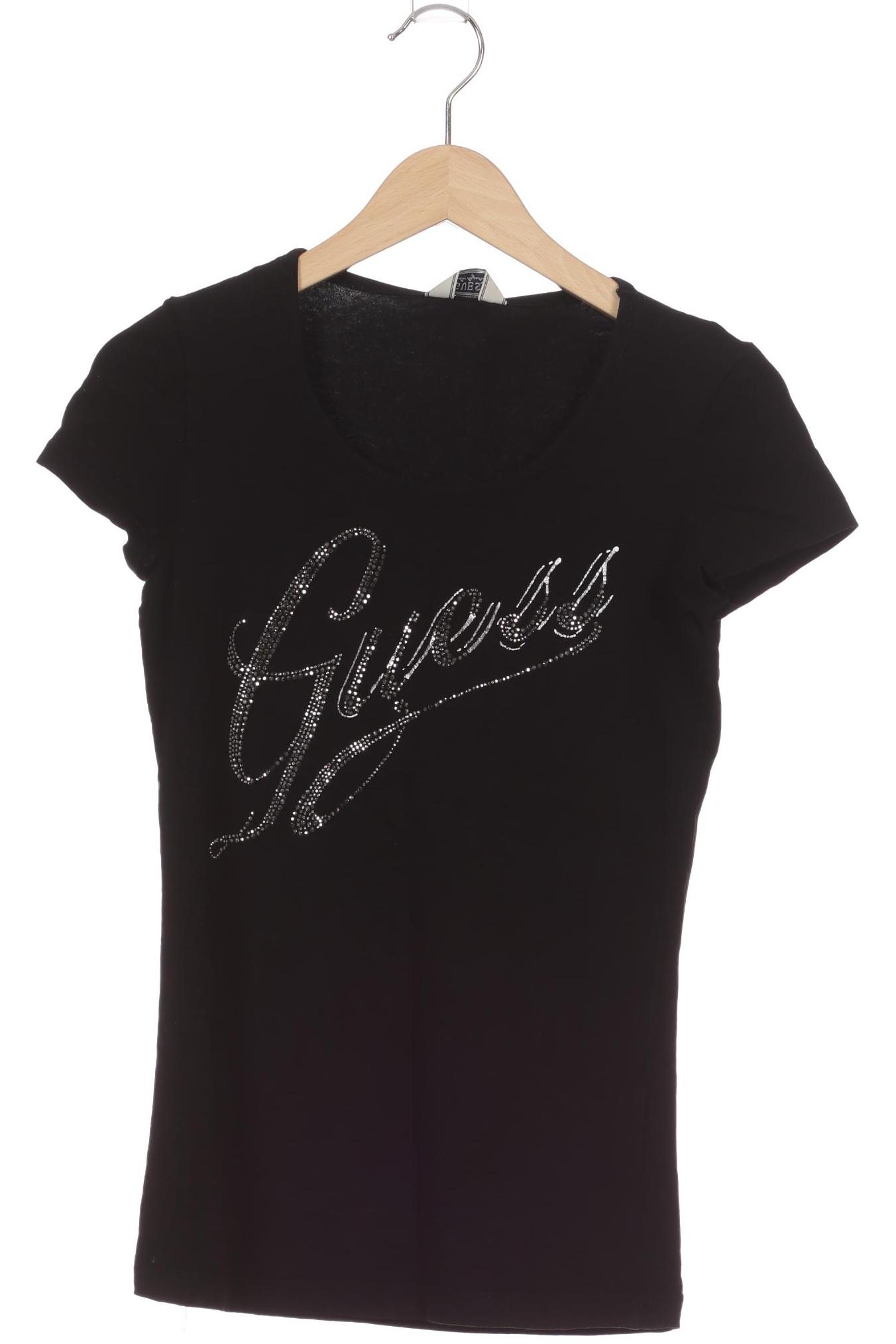 

Guess Damen T-Shirt, schwarz, Gr. 34