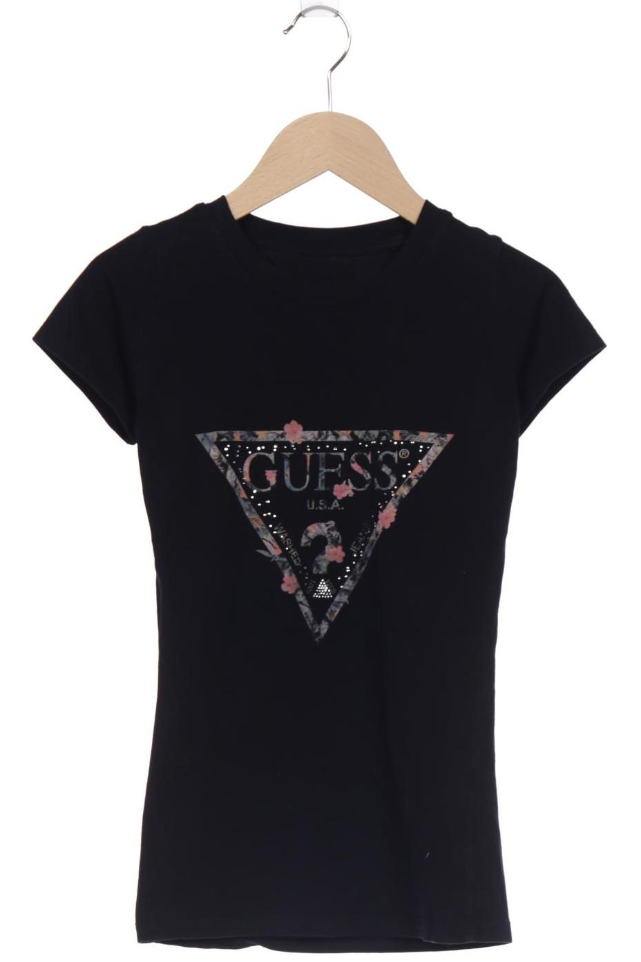 

GUESS Damen T-Shirt, schwarz
