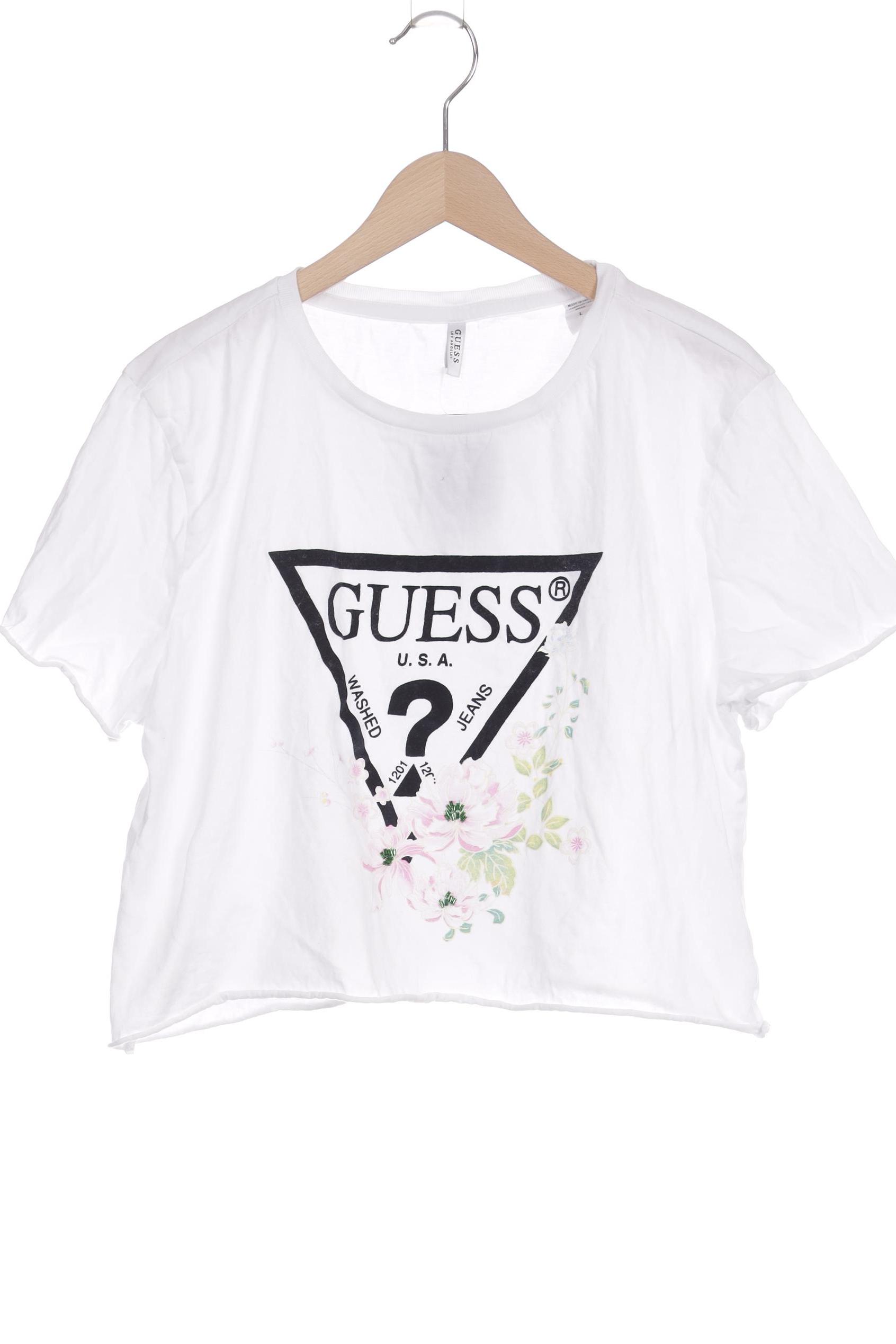 

Guess Damen T-Shirt, weiß, Gr.