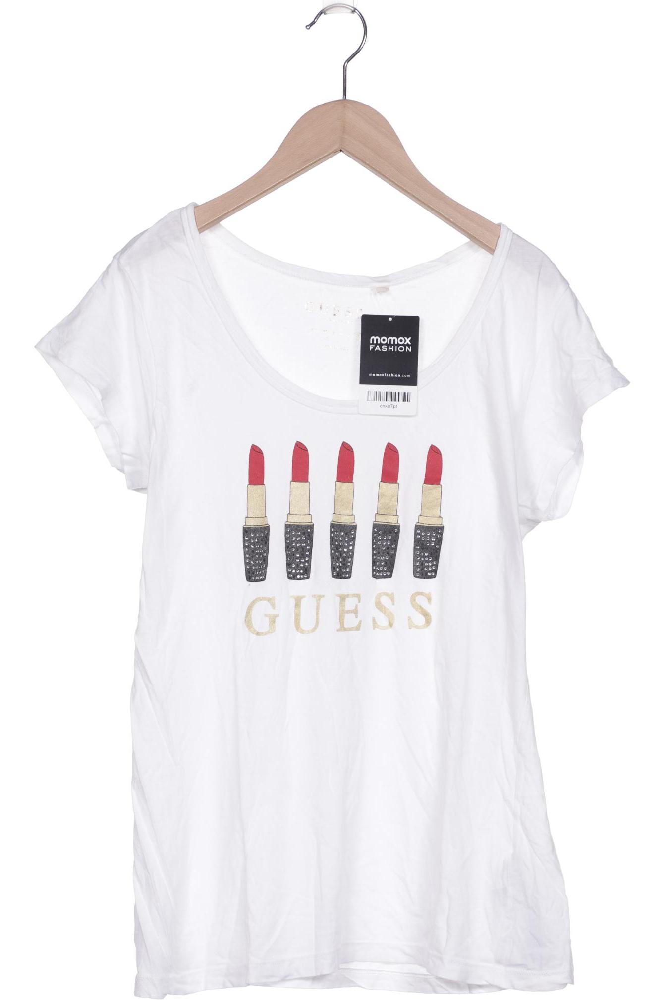 

GUESS Damen T-Shirt, weiß