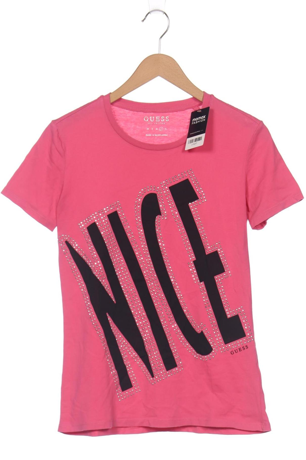 

Guess Damen T-Shirt, pink, Gr. 44