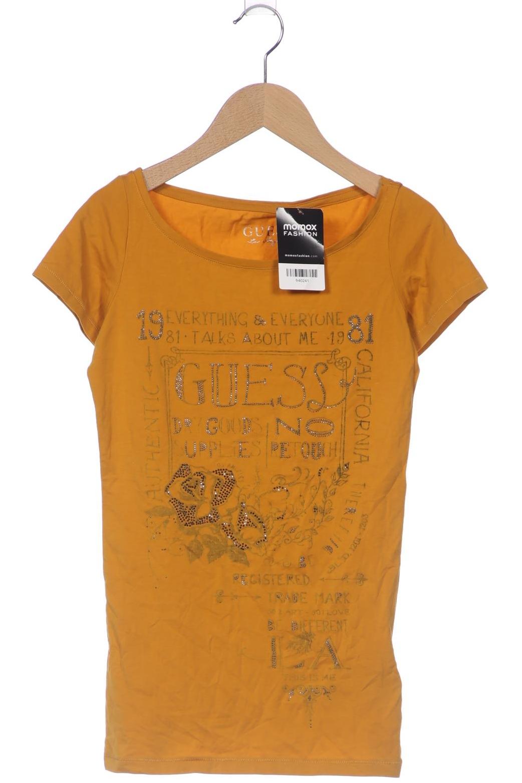 

Guess Damen T-Shirt, gelb, Gr. 32