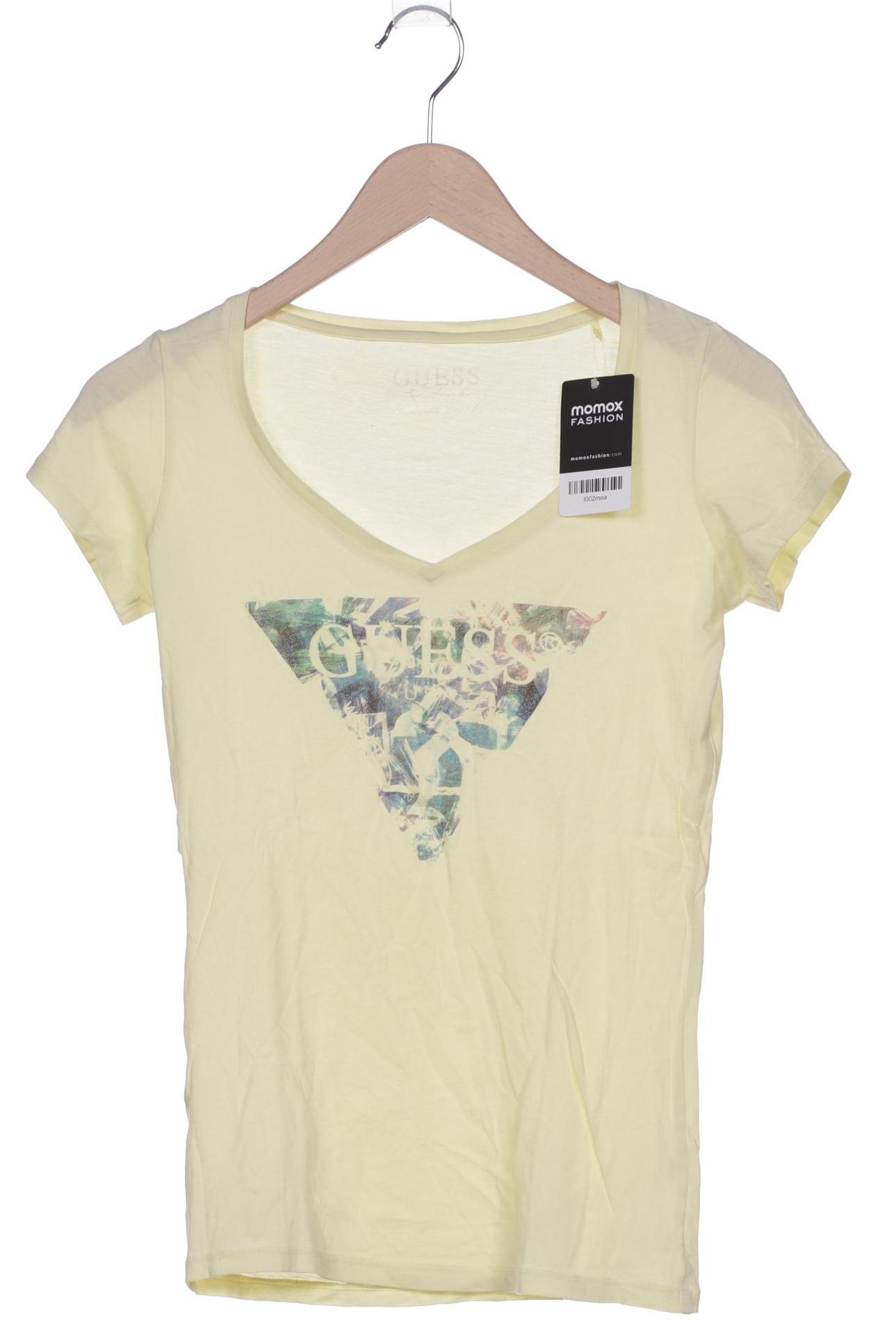 

Guess Damen T-Shirt, gelb, Gr. 34