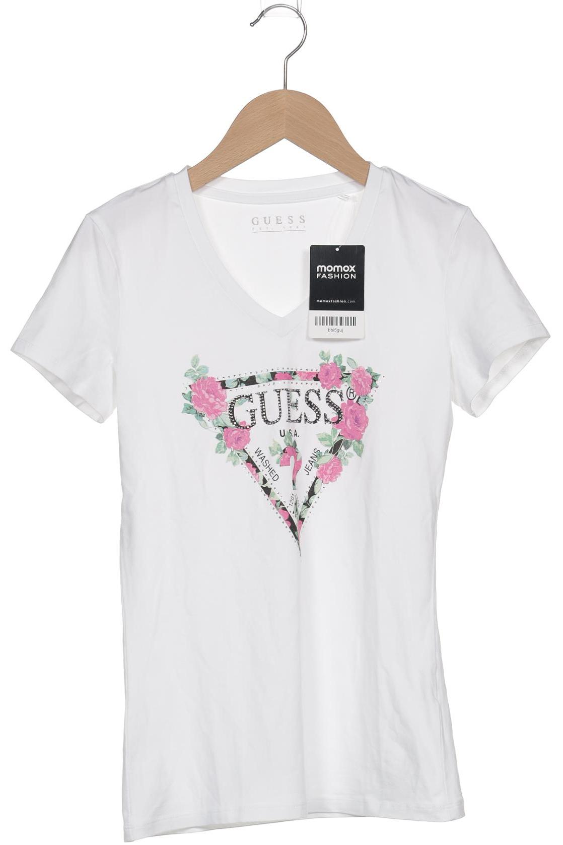 

Guess Damen T-Shirt, weiß, Gr. 36