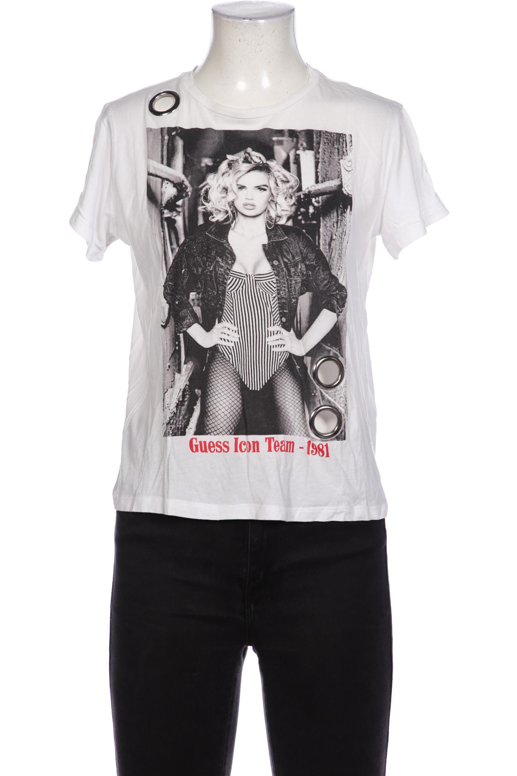 

Guess Damen T-Shirt, weiß, Gr. 34