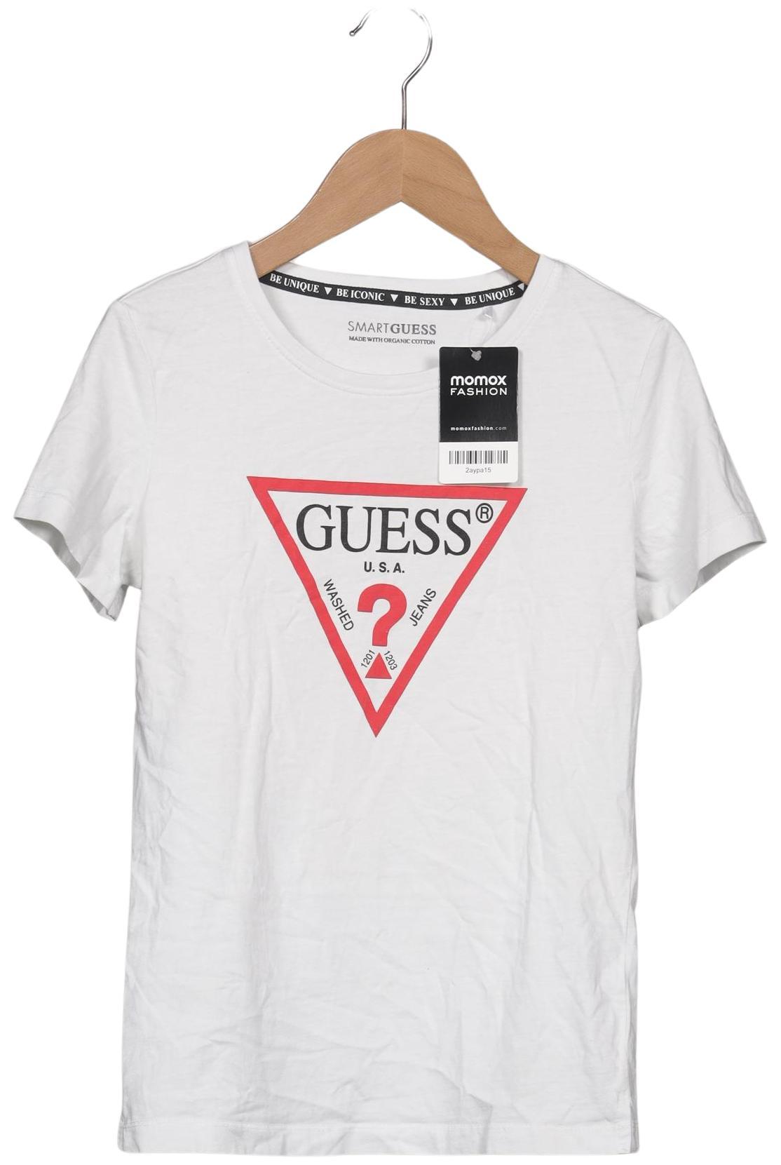 

Guess Damen T-Shirt, weiß, Gr. 34