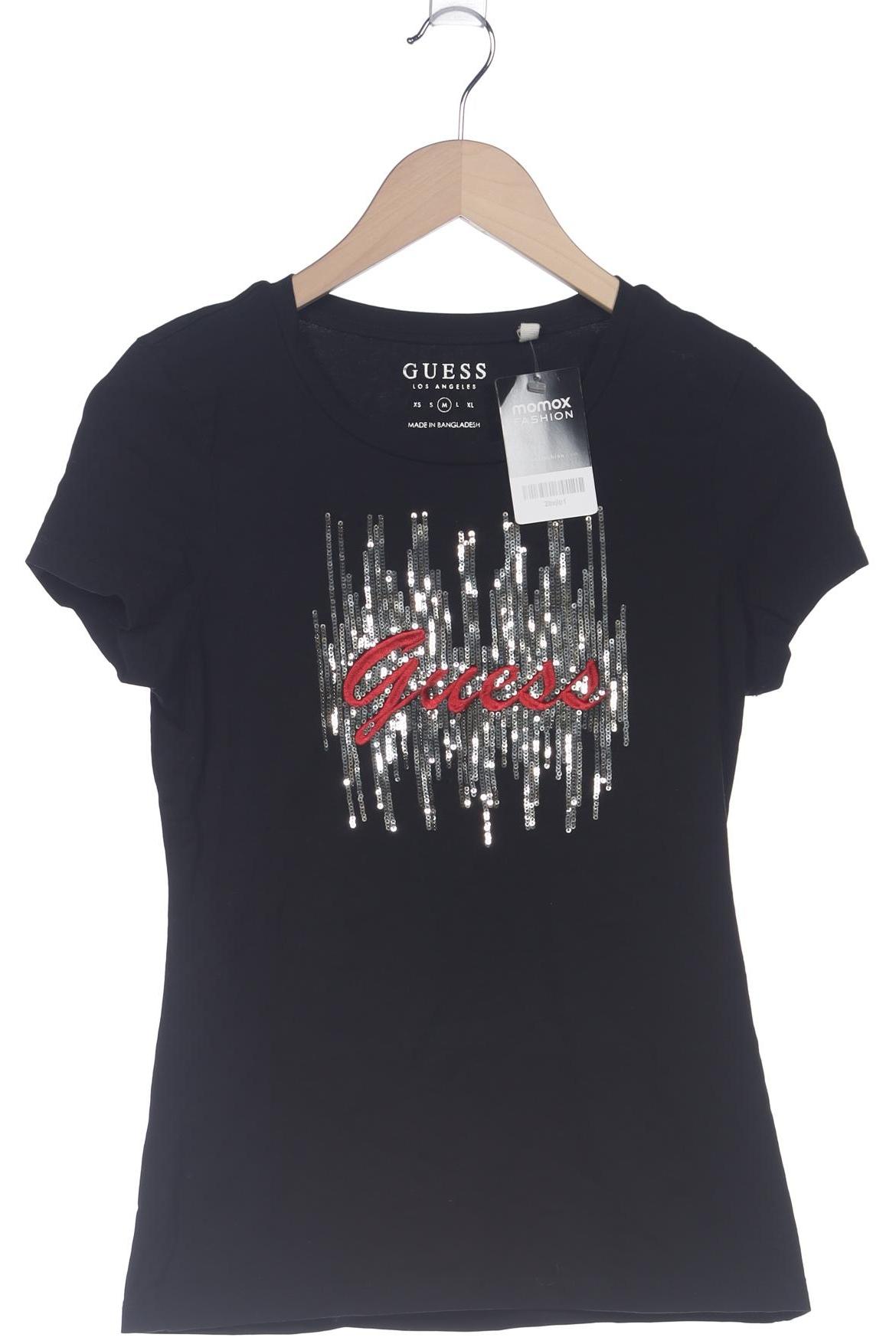 

Guess Damen T-Shirt, schwarz, Gr. 38
